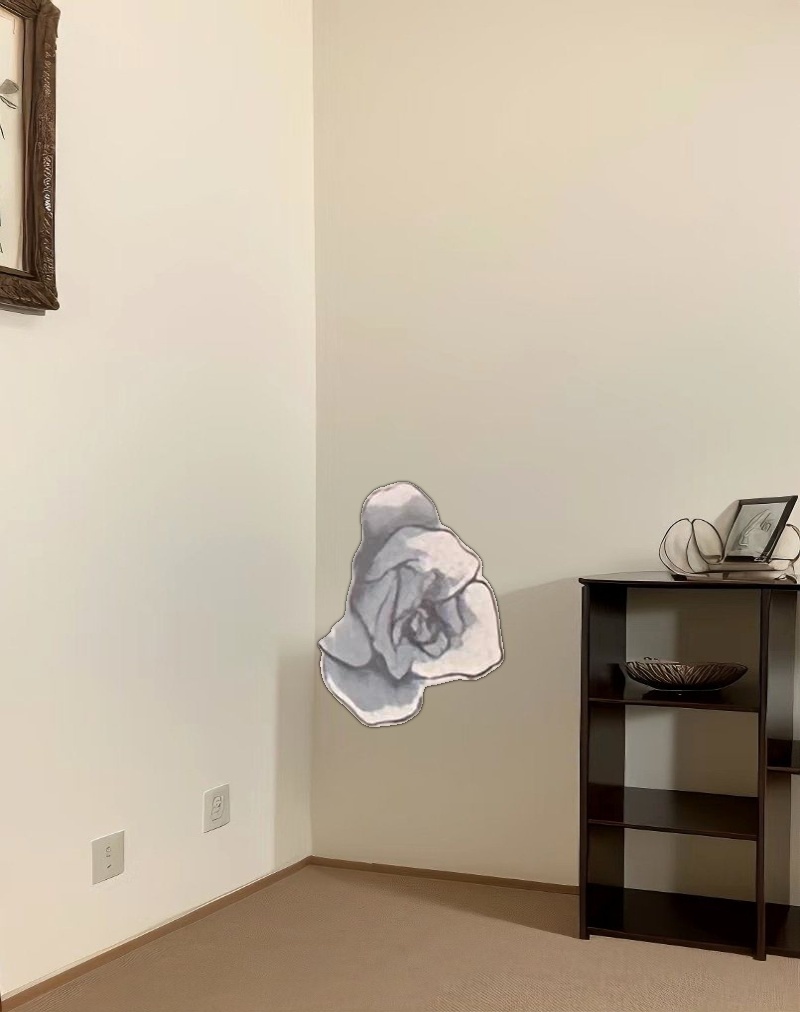 Kamala Midi Dress in Wild Rose Blue