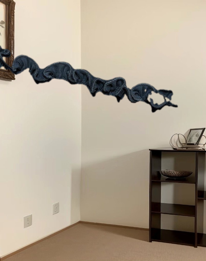 Suvi Cami Mini Dress in Ocean Storm