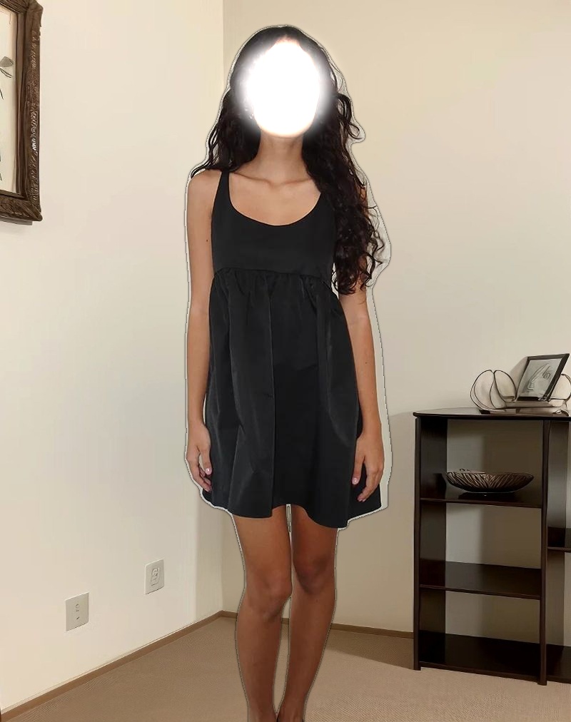 Marona Mini Dress in Black