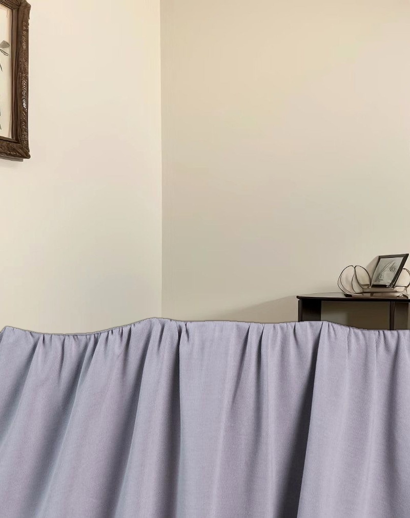 Belasar Mini Dress in Cupro Lilac Grey