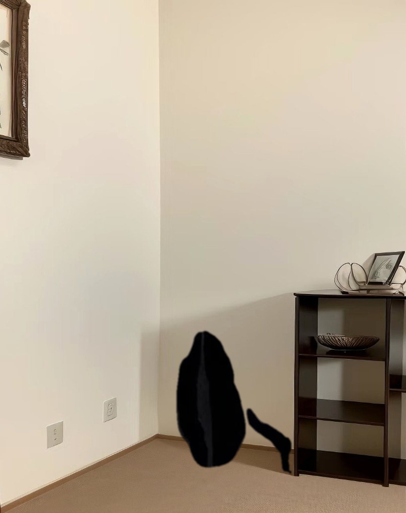 Ribka Halterneck Midi Dress in Orchids Flock Black