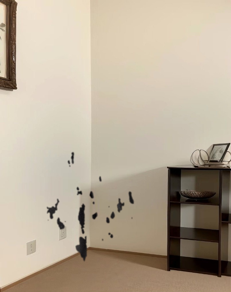 Tanaka Mini Dress in Taffeta Black