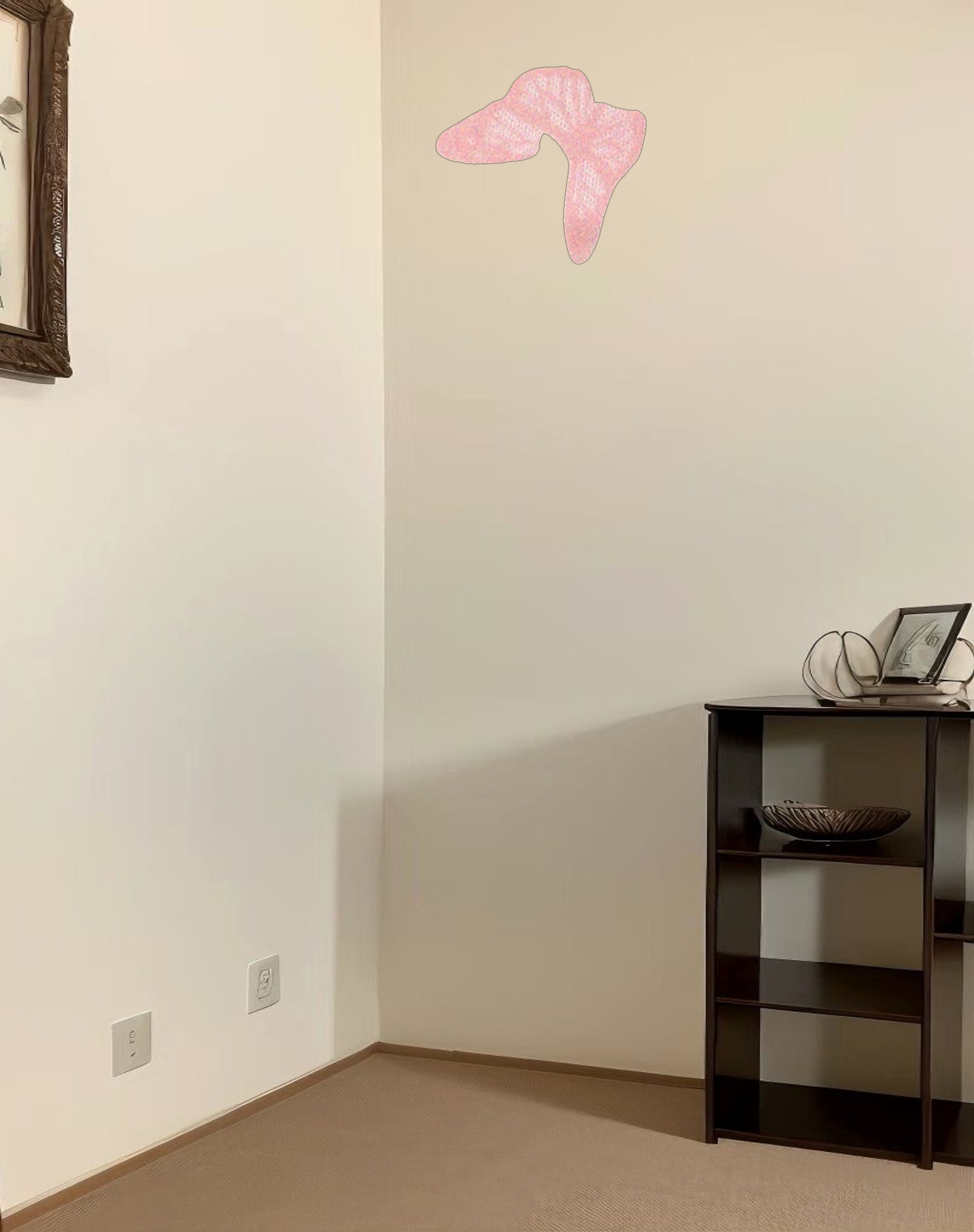 Vania Mini Dress in Butterfly Pink Flock