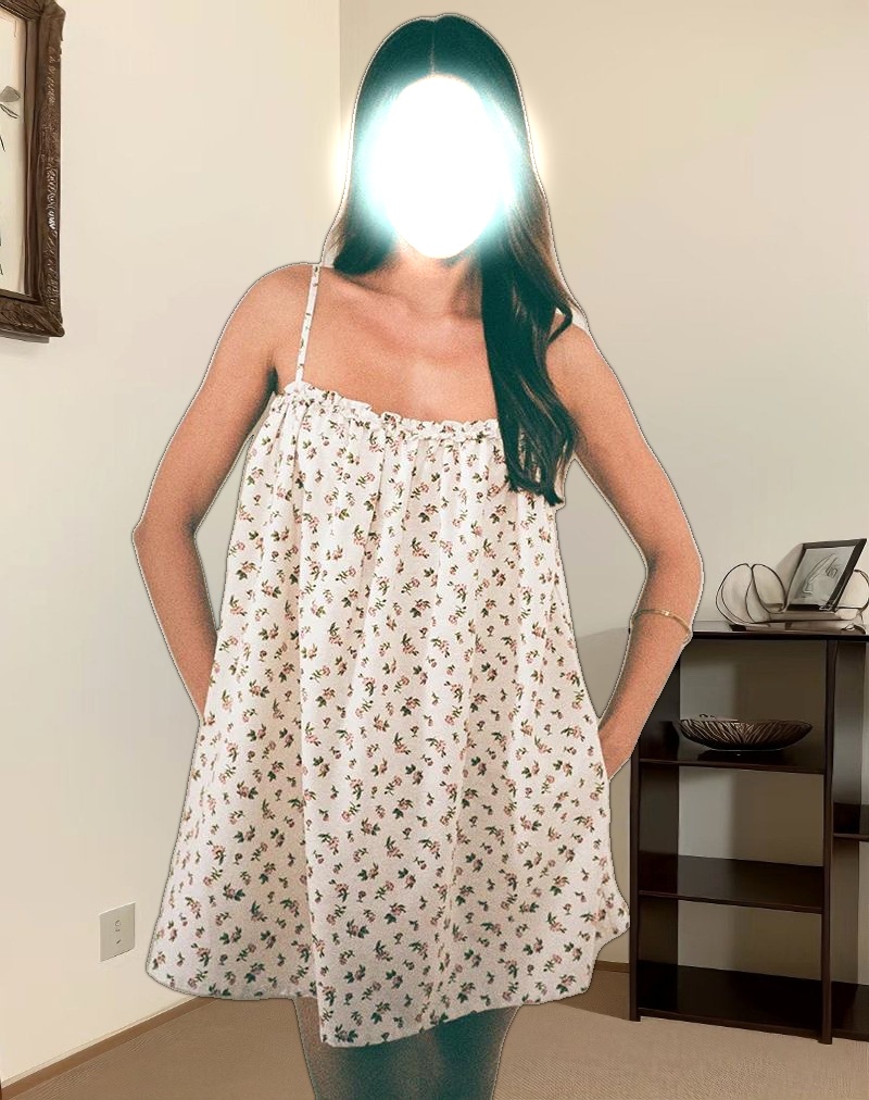 Kamalani Mini Dress in Pretty Dainty Flower