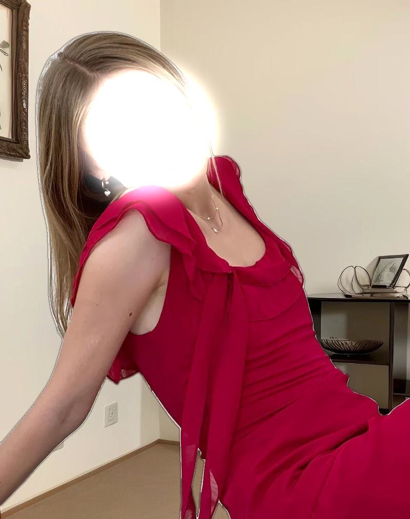 Binita Mini Dress in Chiffon Burgundy