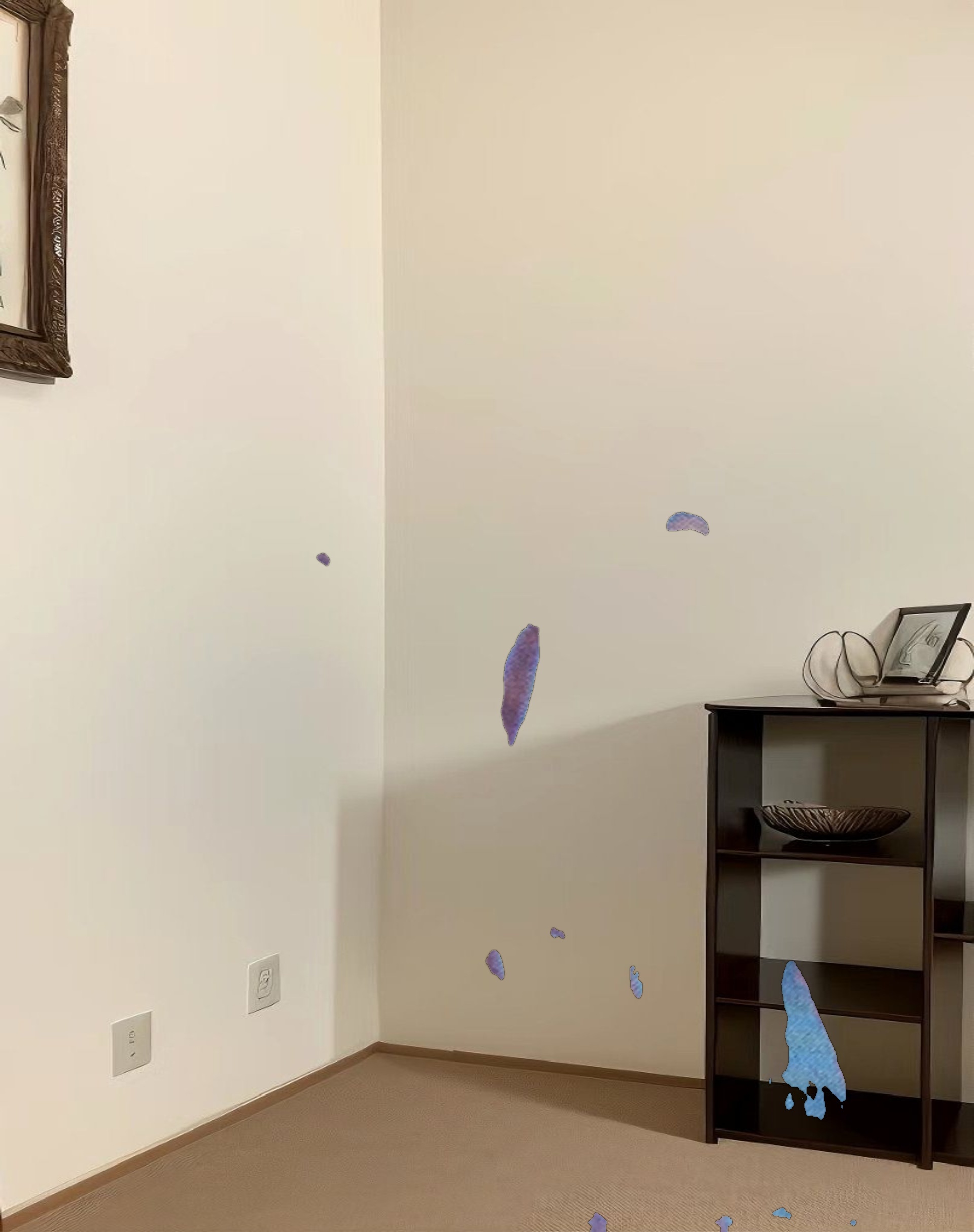 MOTEL X JACQUIE Flo Midi Dress in Lumen Mesh Blue