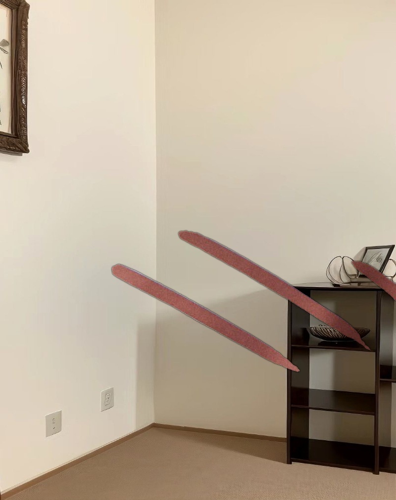 Kagari Mini Dress in Diagonal Stripe Light Blue