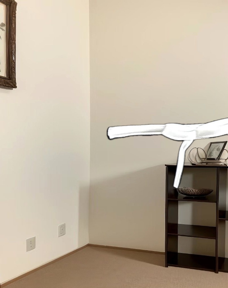 Gabija Tailored Mini Dress in Navy