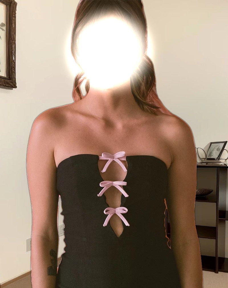 Novara Mini Dress in Black