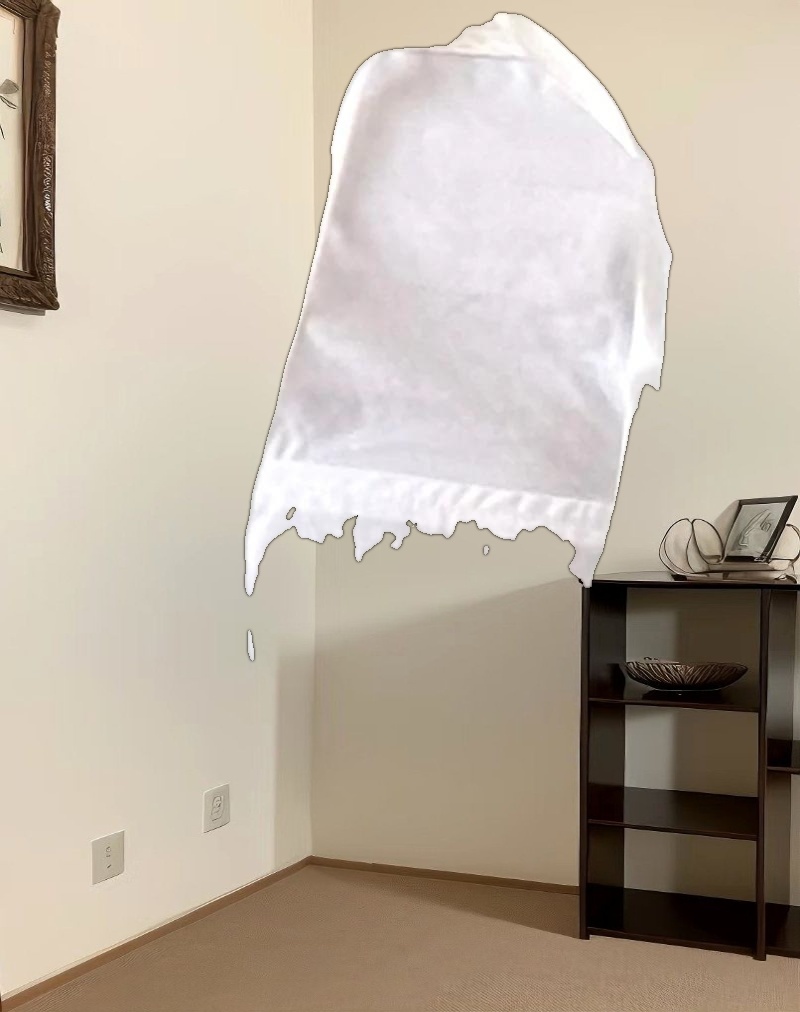 Felin Mini Dress in White Poplin