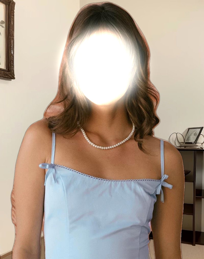 Lavani Mini Dress Powder Blue