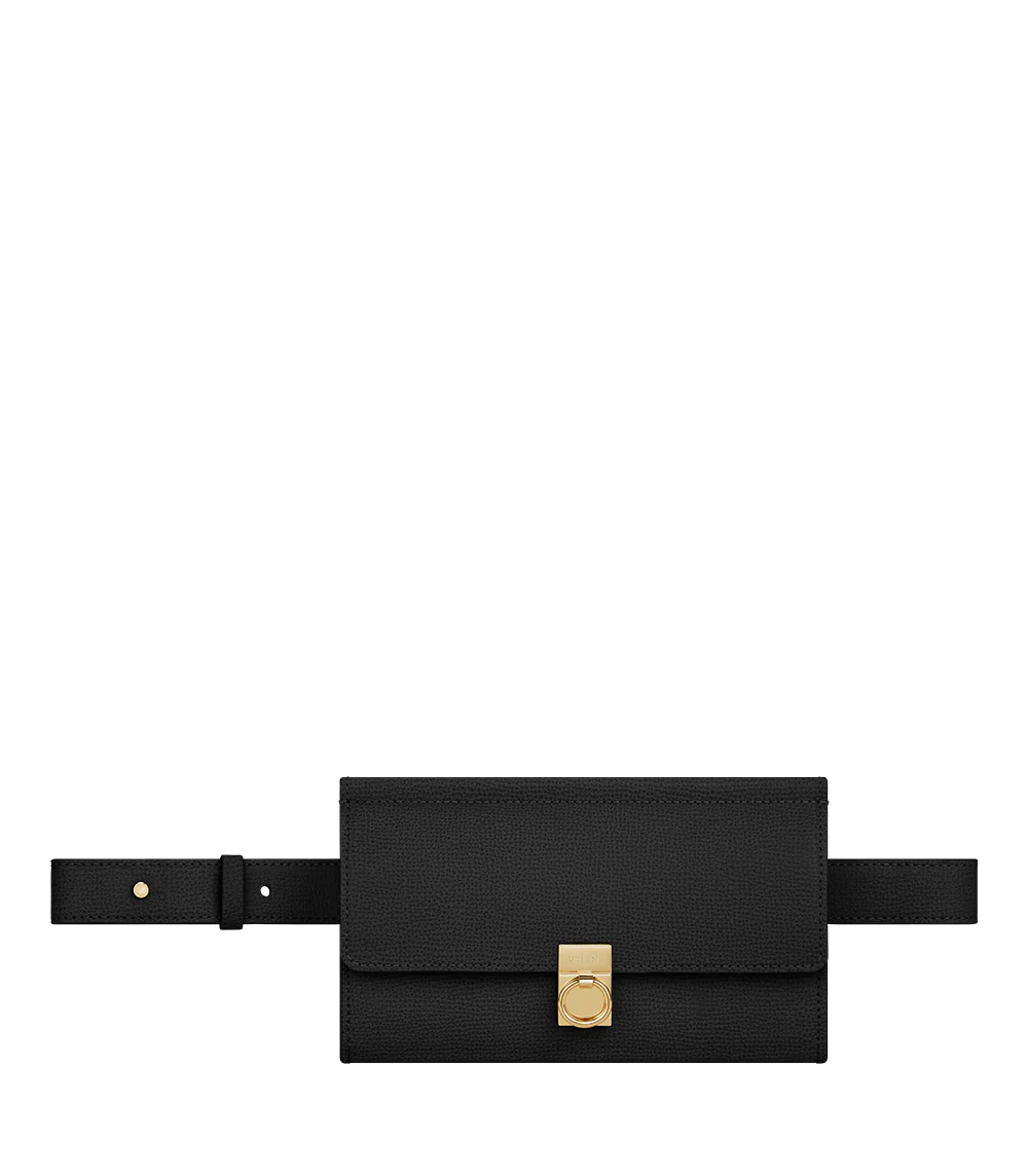 Numéro Sept Belt - Textured Black