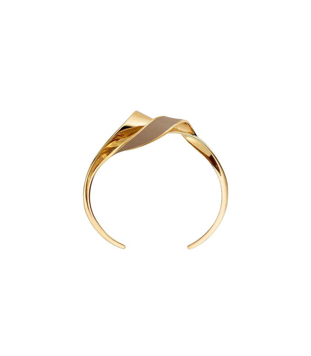 Éole Cuff - Taupe Leather