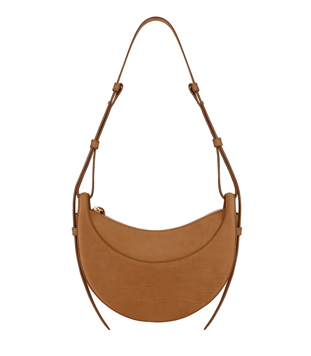 Numéro Dix - Crocodile Nubuck Cinnamon