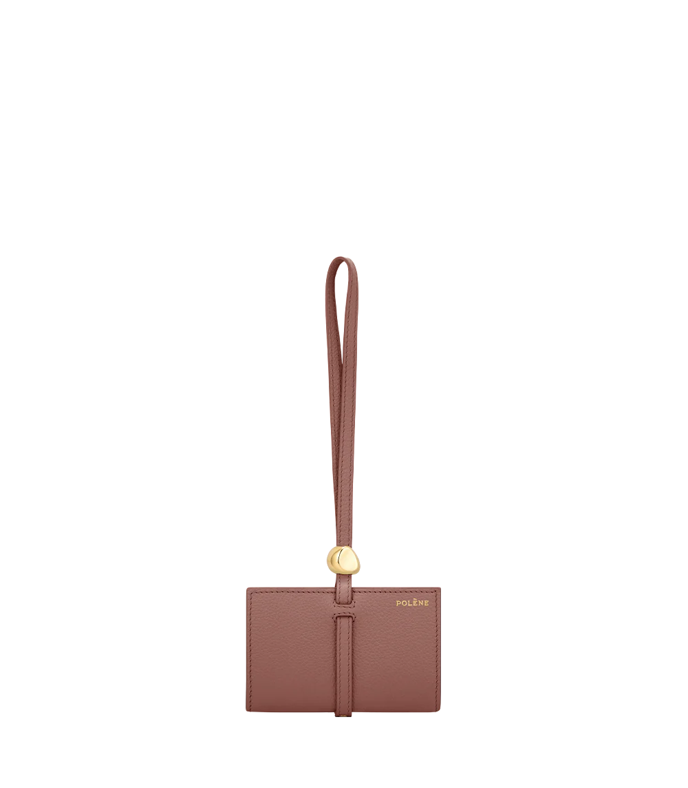 Kayé Card Holder - Textured Duo Blush