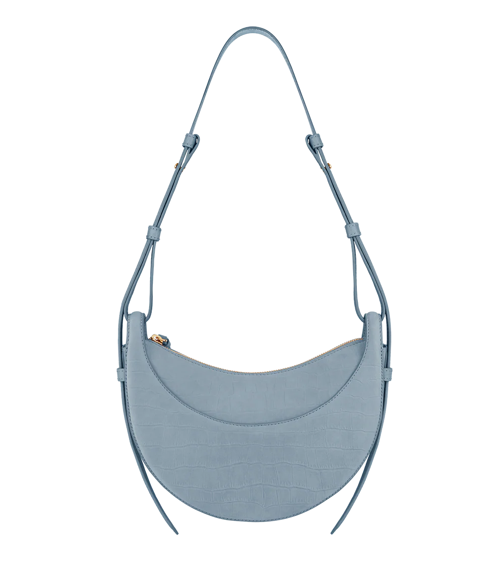 Numéro Dix - Crocodile Nubuck Polar