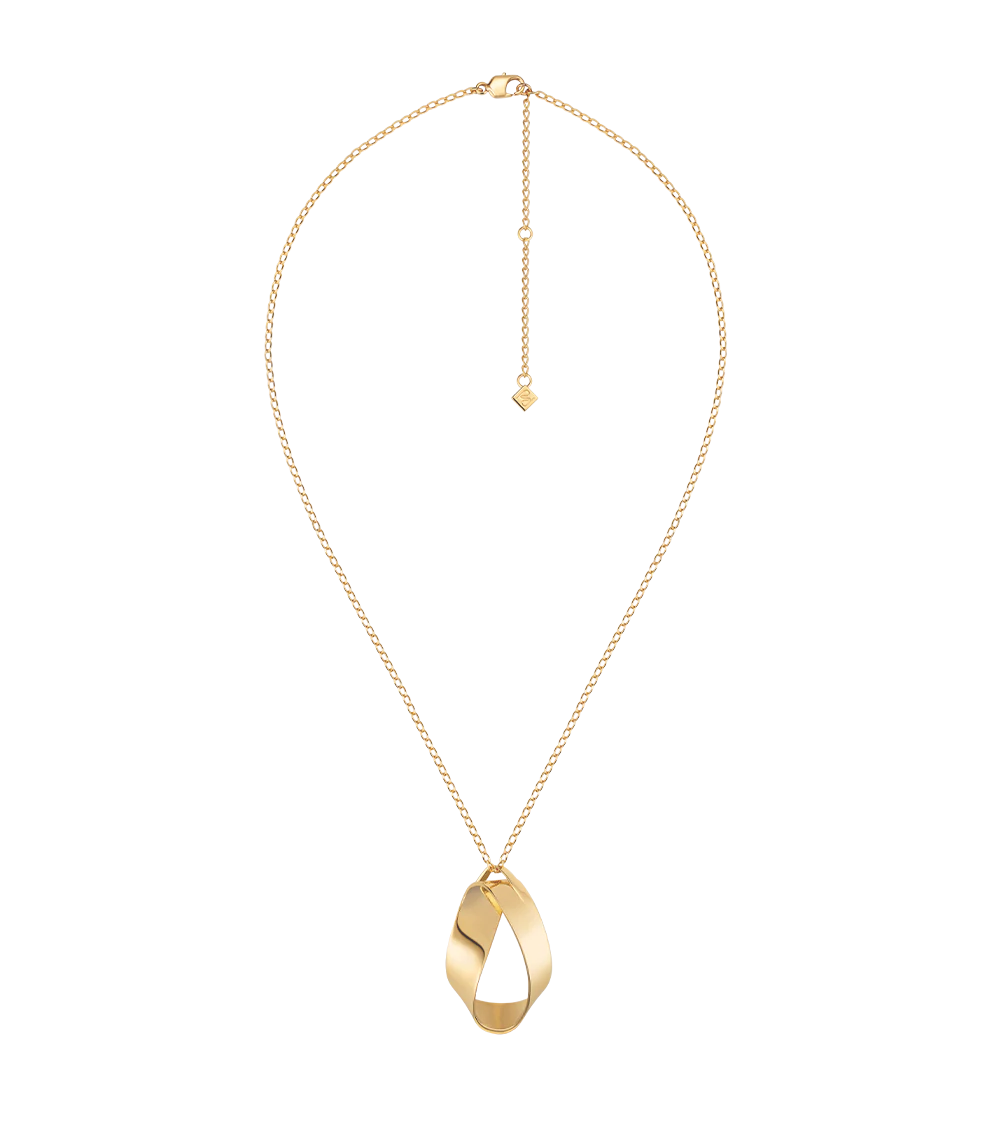 Éole Pendant - 24 carat gold gilded