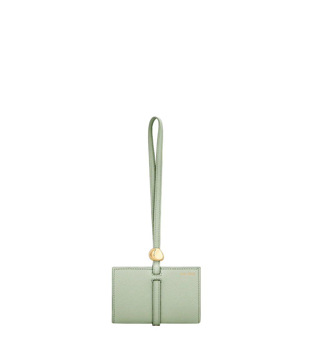 Kayé Card Holder - Textured Duo Fresh Almond