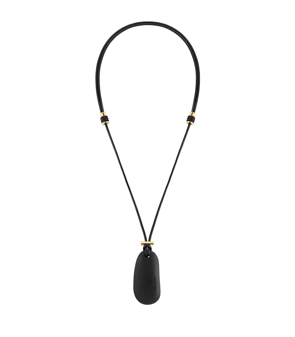 Téré Pendant - Black Marble