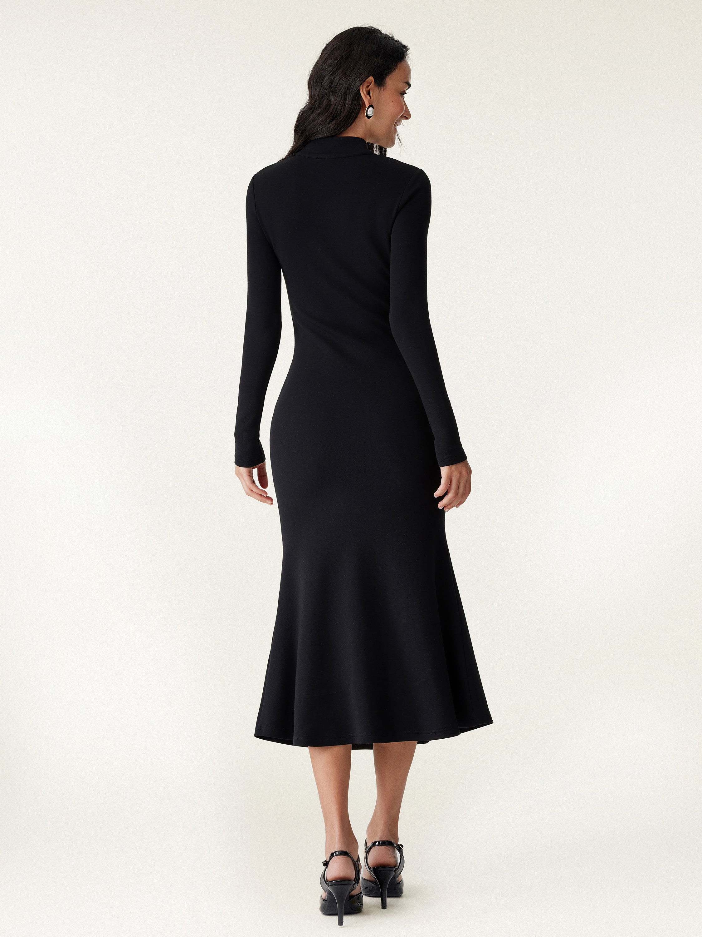 Mandarin Collar Mermaid Brami Dress