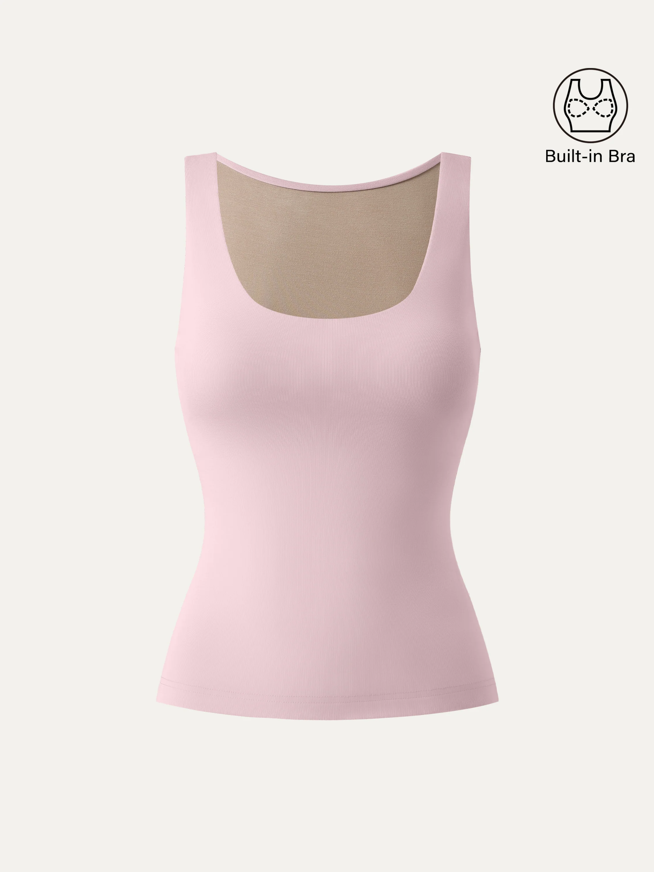 U-neck Breathable Bra Tank
