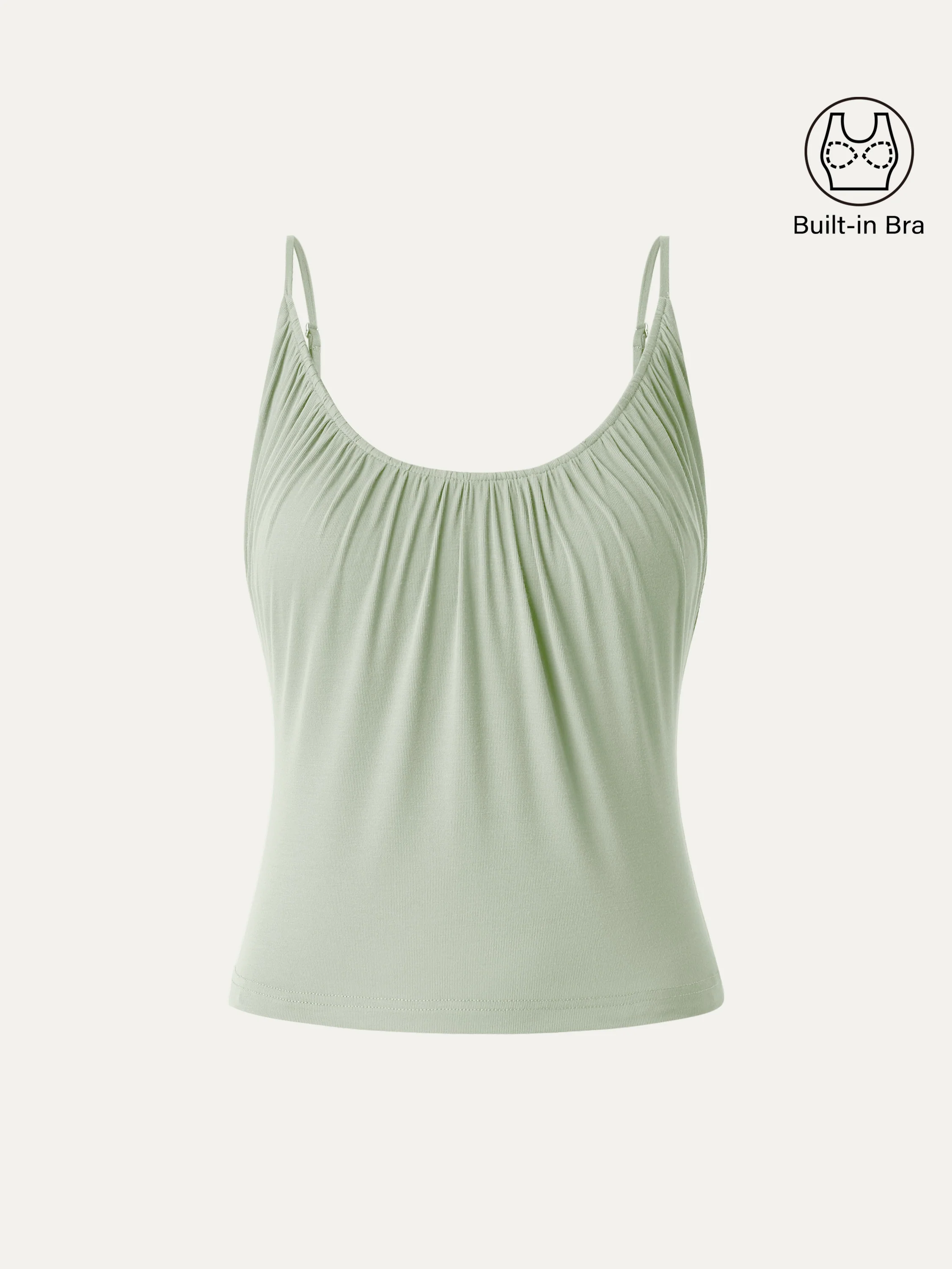 Scoop Neck Spaghetti Brami