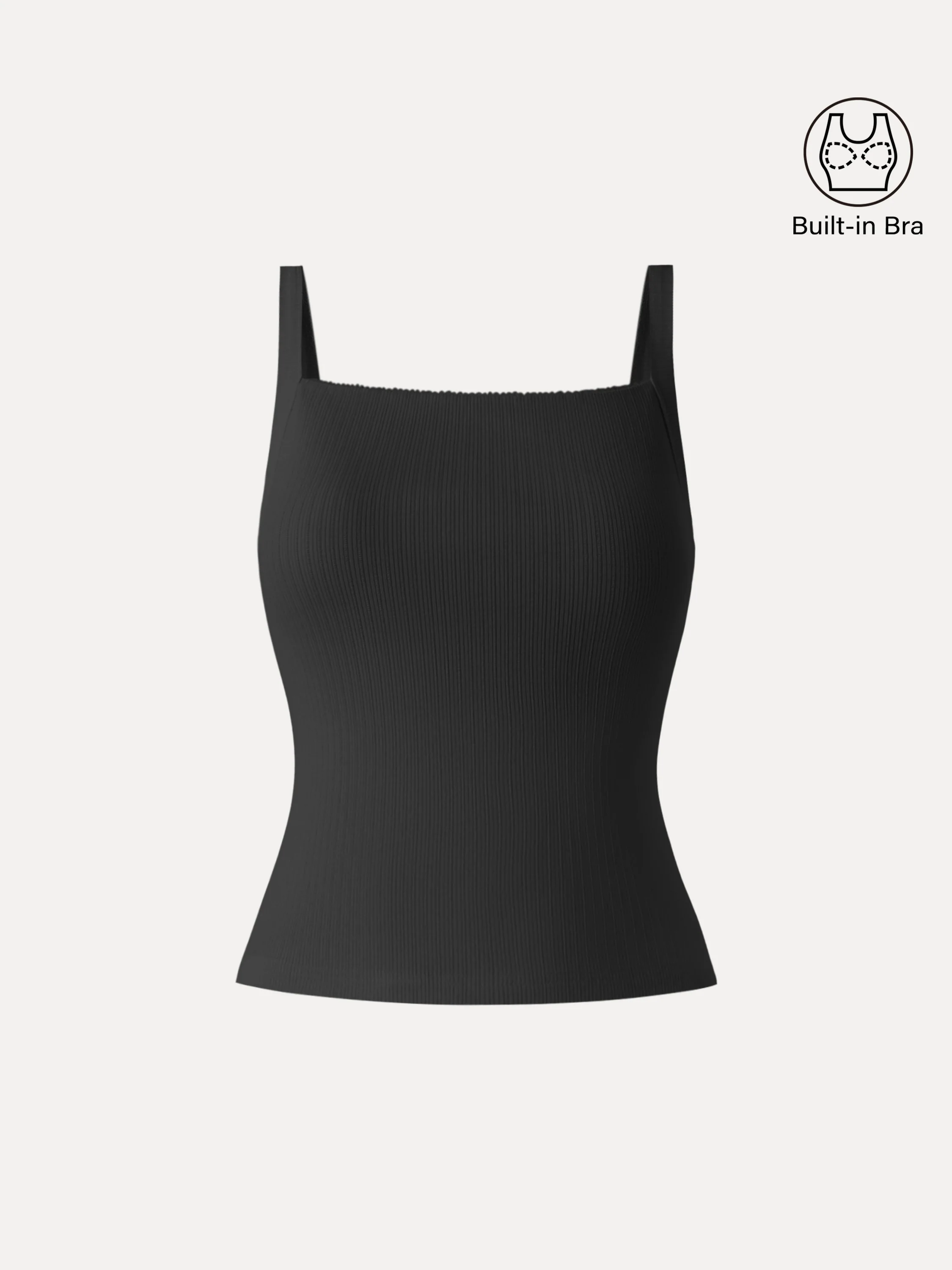 Stretch Cotton Pointelle Wide Straps Brami Tank