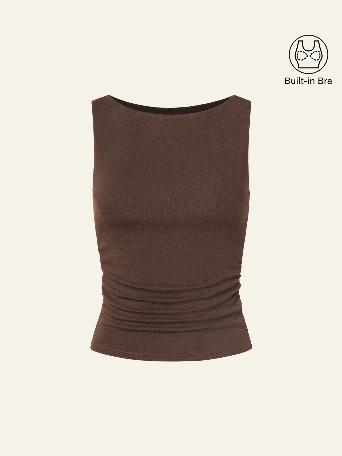 Boat Neck Sports Tank Top