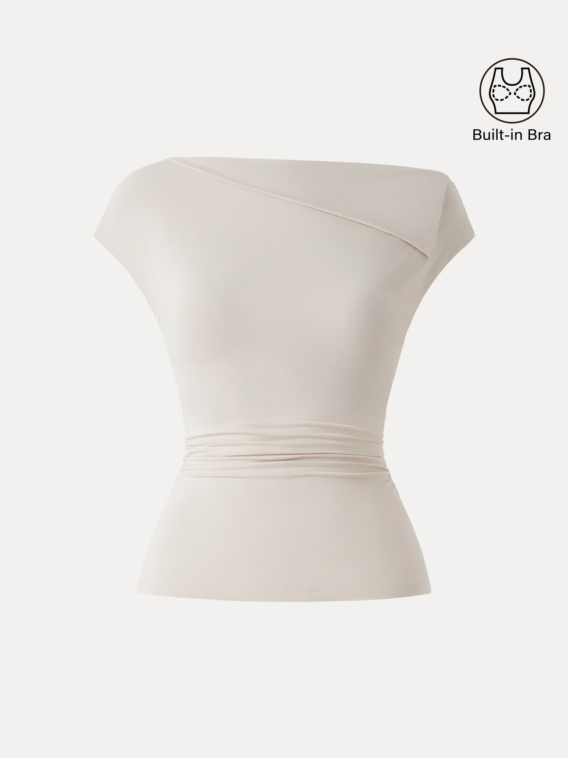 Flap Collar Airy Bra