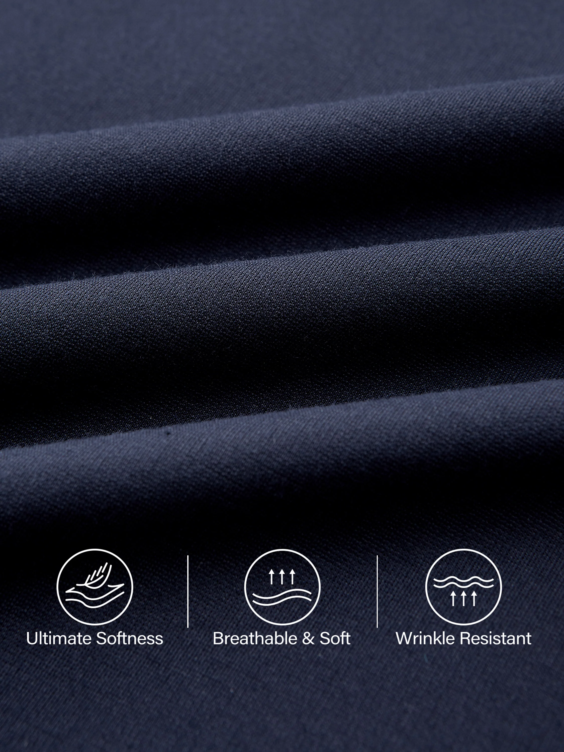 Bamboo Ponte V-neck Fit-and-flare Midi Sundress with Pockets