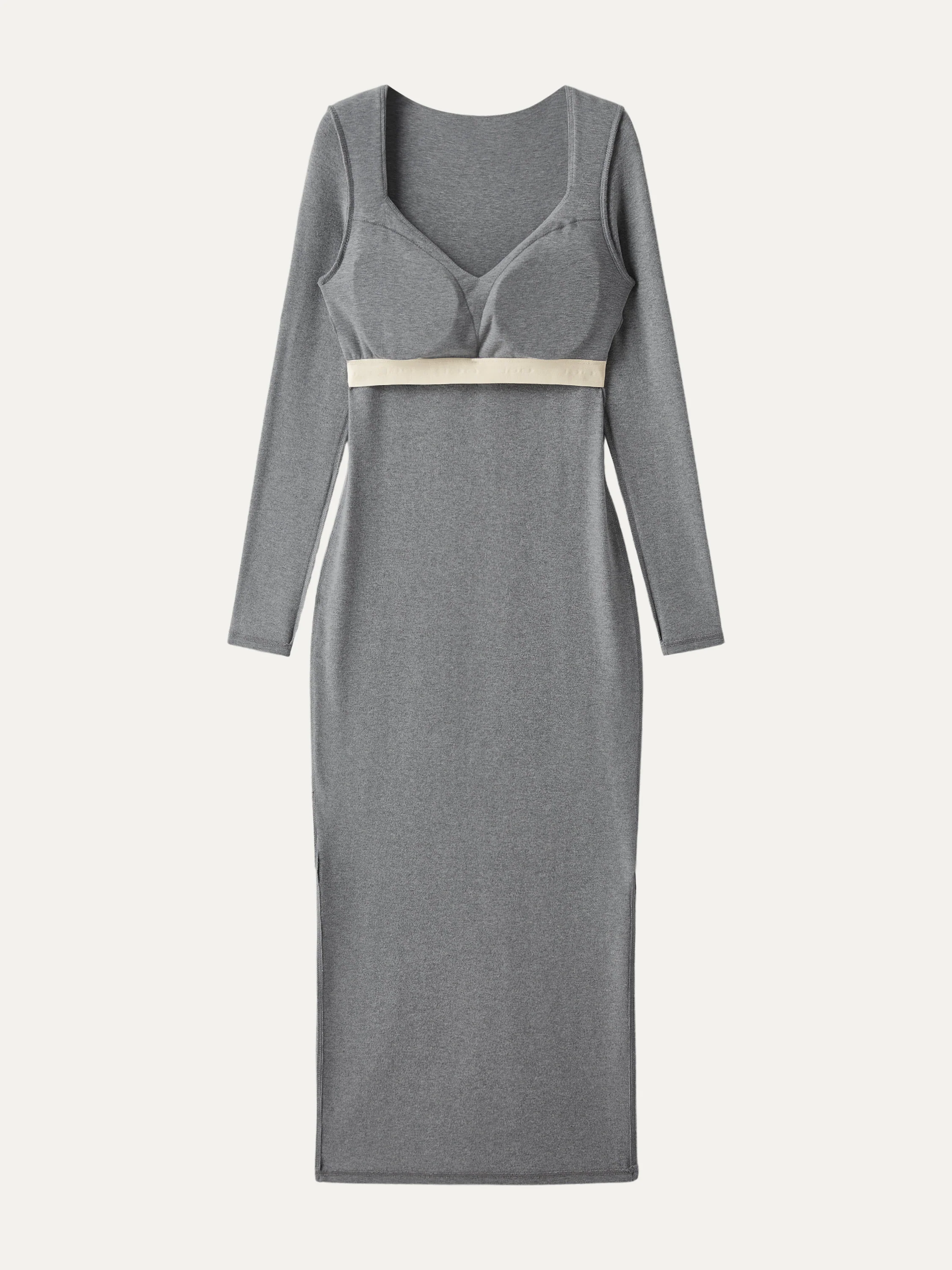 Sweetheart Neckline Midi Dress