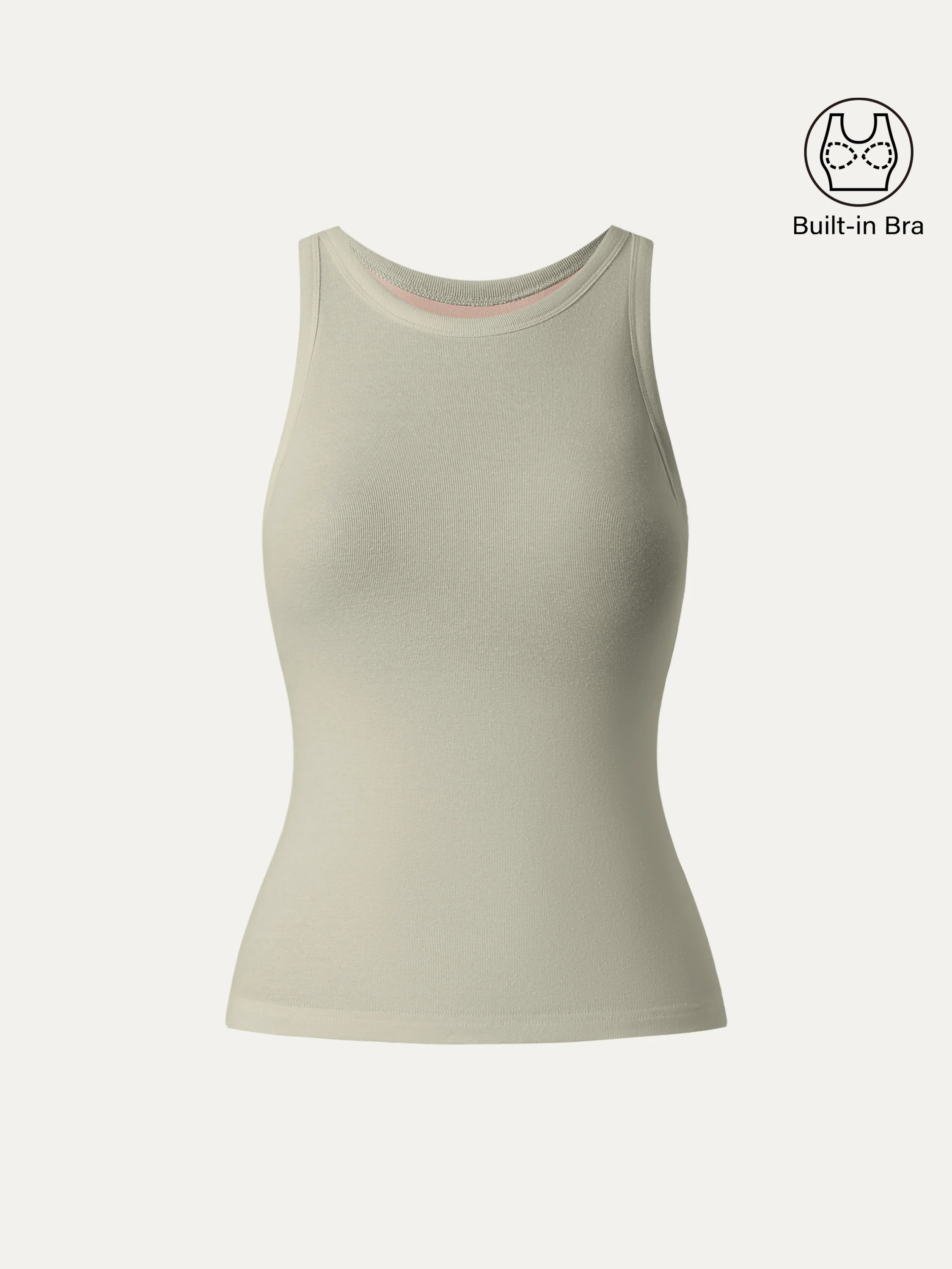 Stretch Linen Luxe Crewneck Airy Brami Tank