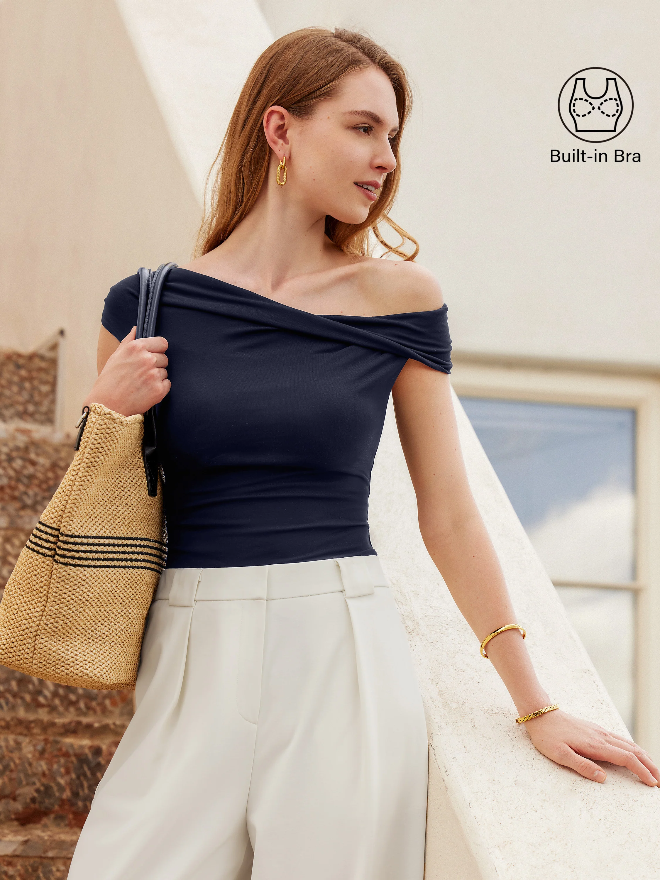 Multi-wear Versatile Neckline Bra Top