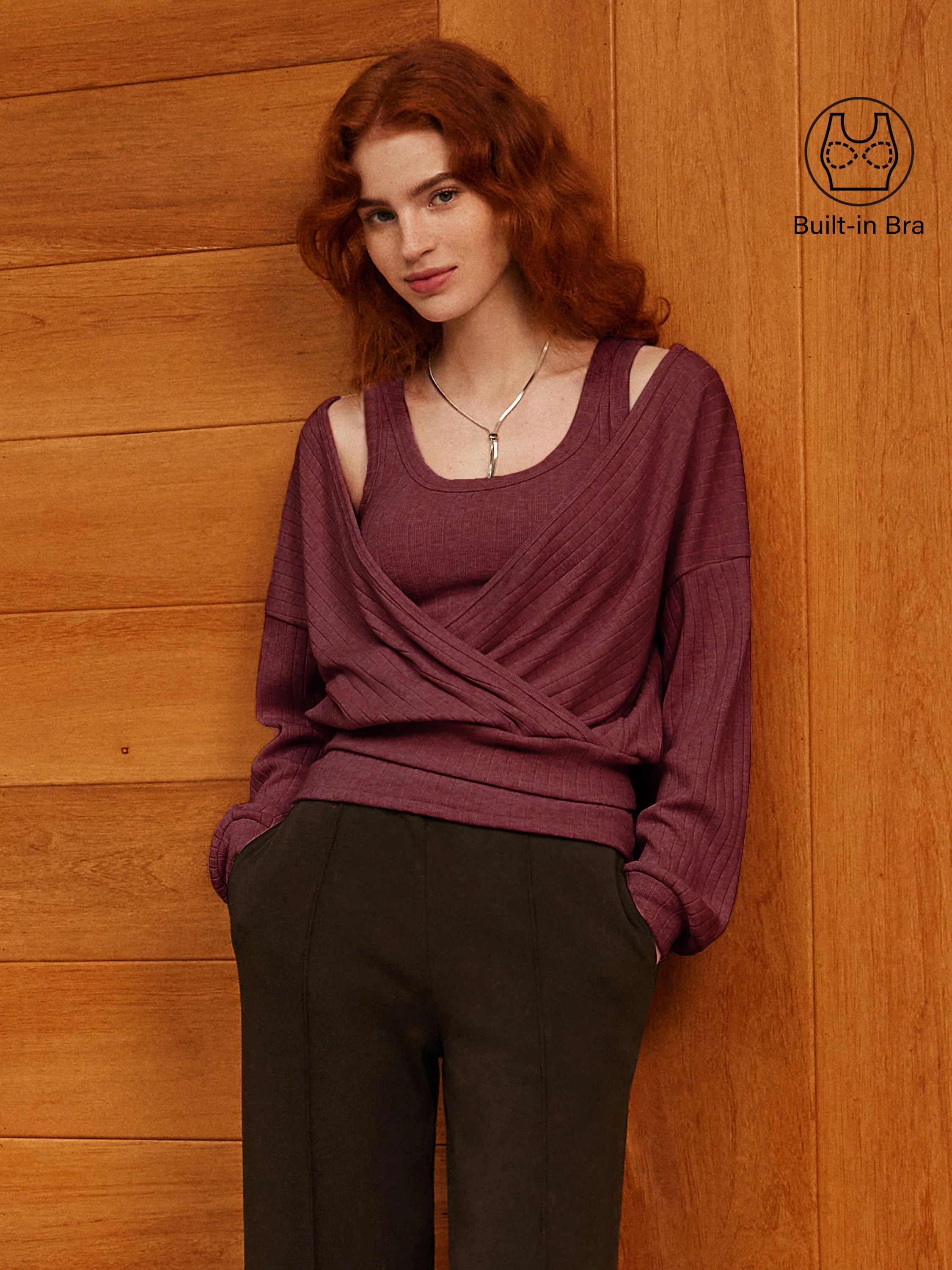 Wide Rib Scoop Brami Tank