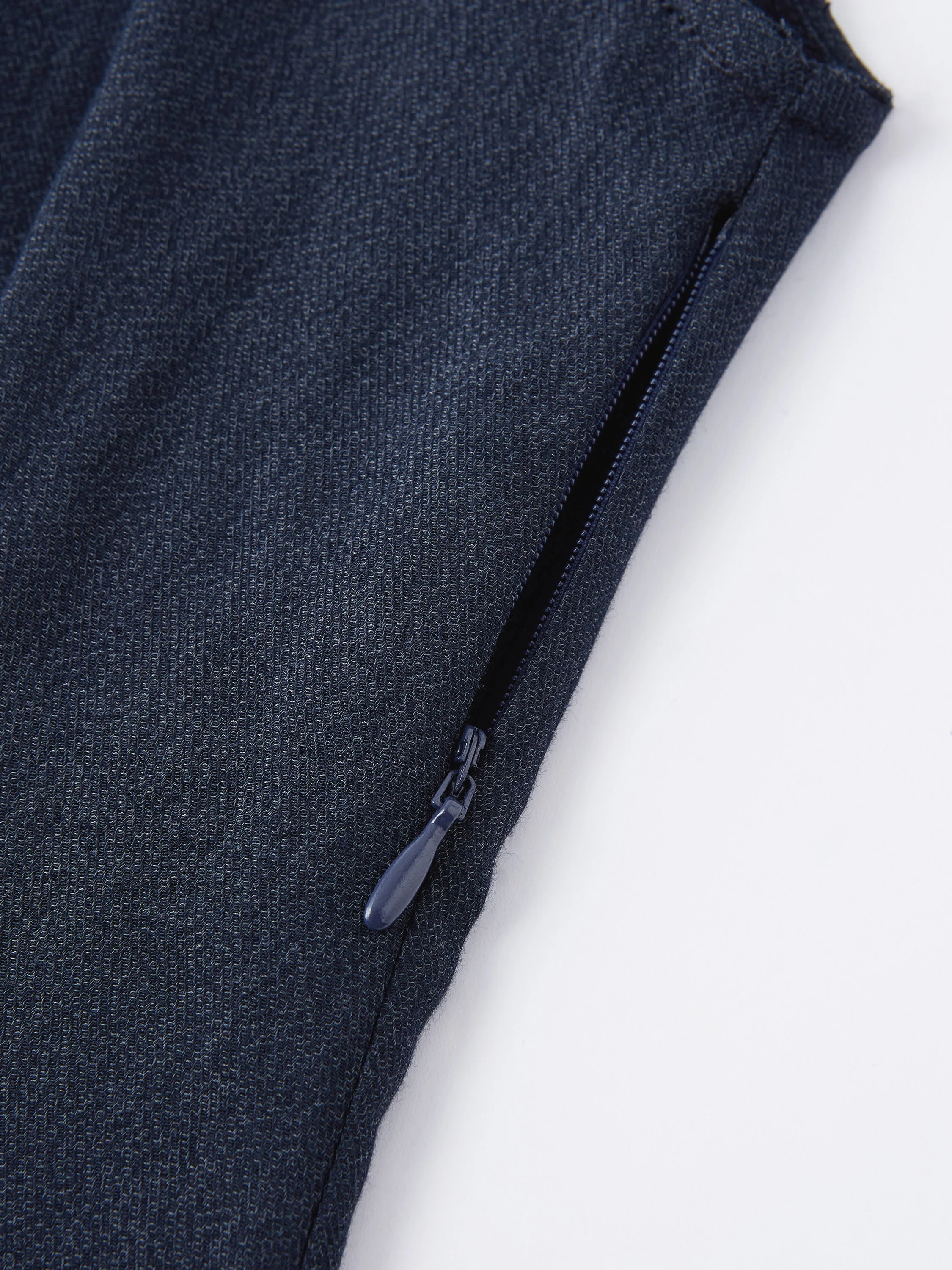 Viscose-Linen Collared V-neck Midi Dress with Drawstring