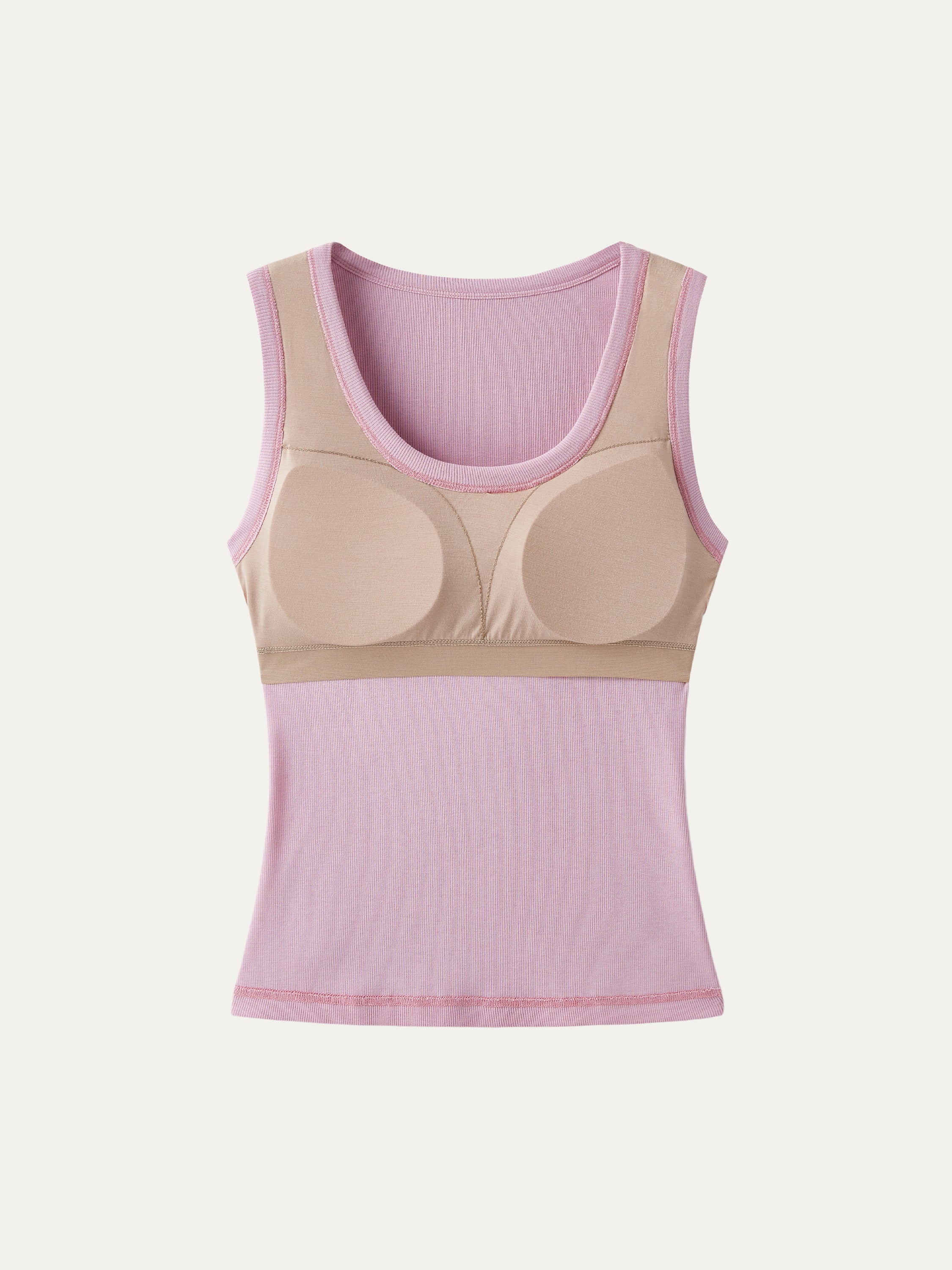 Scoop Neck Cotton Breathable Tank Top