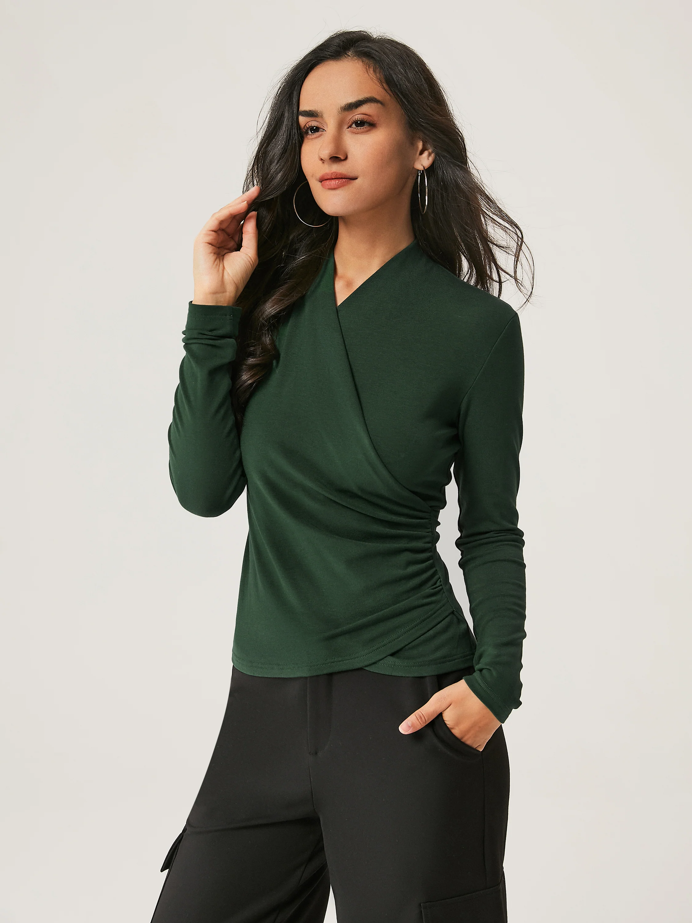 Thermal Wrap Long Sleeve Top