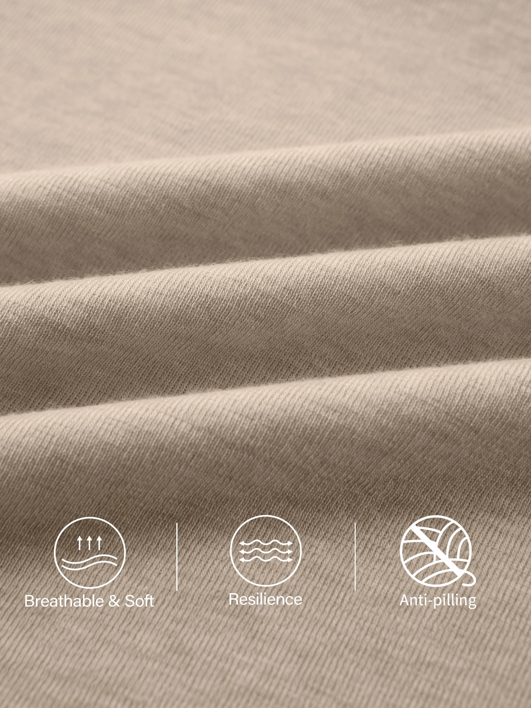 3Pcs Set Essential Lyocell Cashmere Multi-Wear Long Sleeve Top with Thumbholes