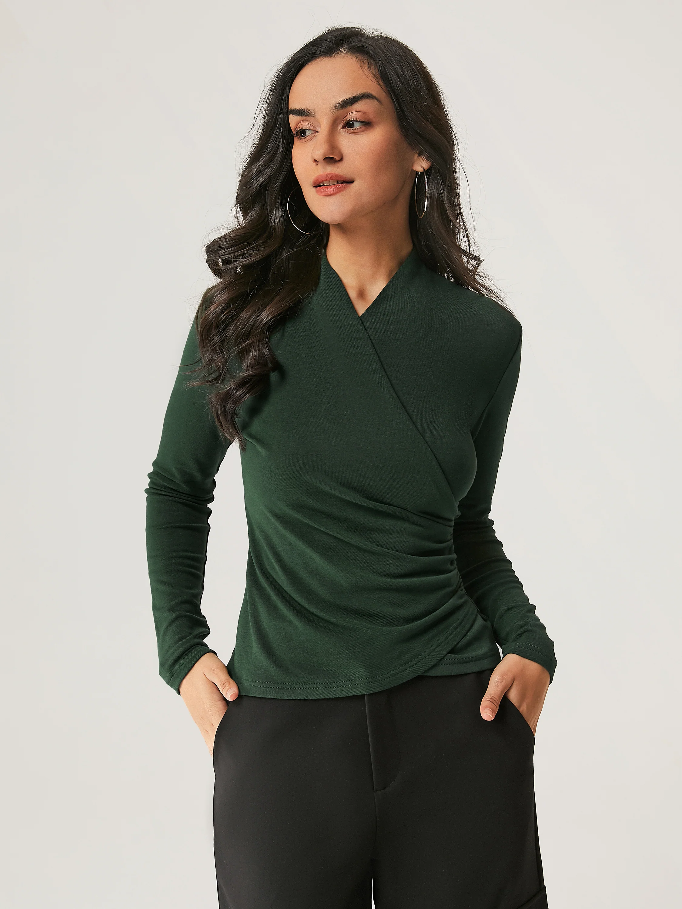 Thermal Wrap Long Sleeve Top