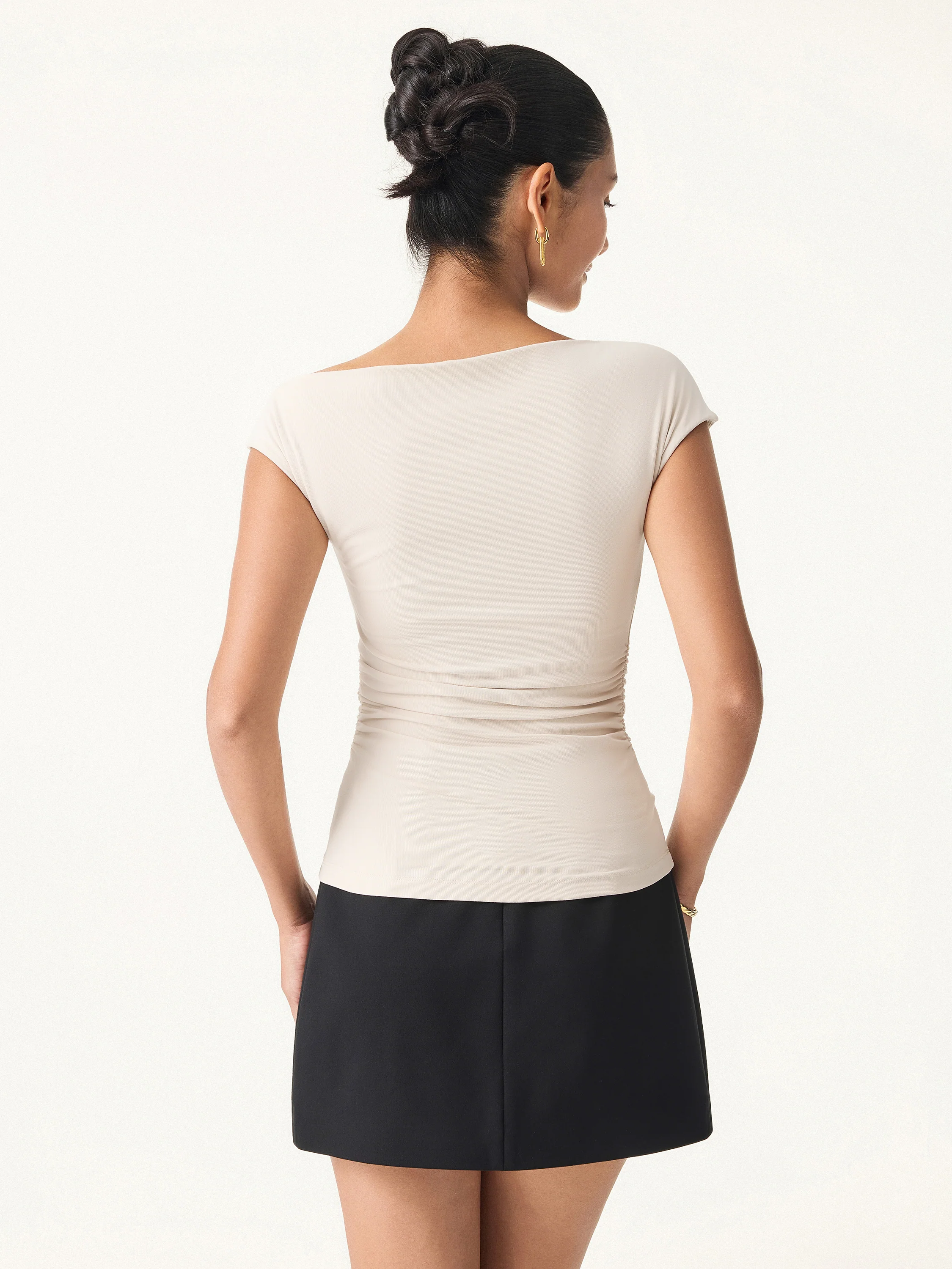 Flap Collar Airy Bra