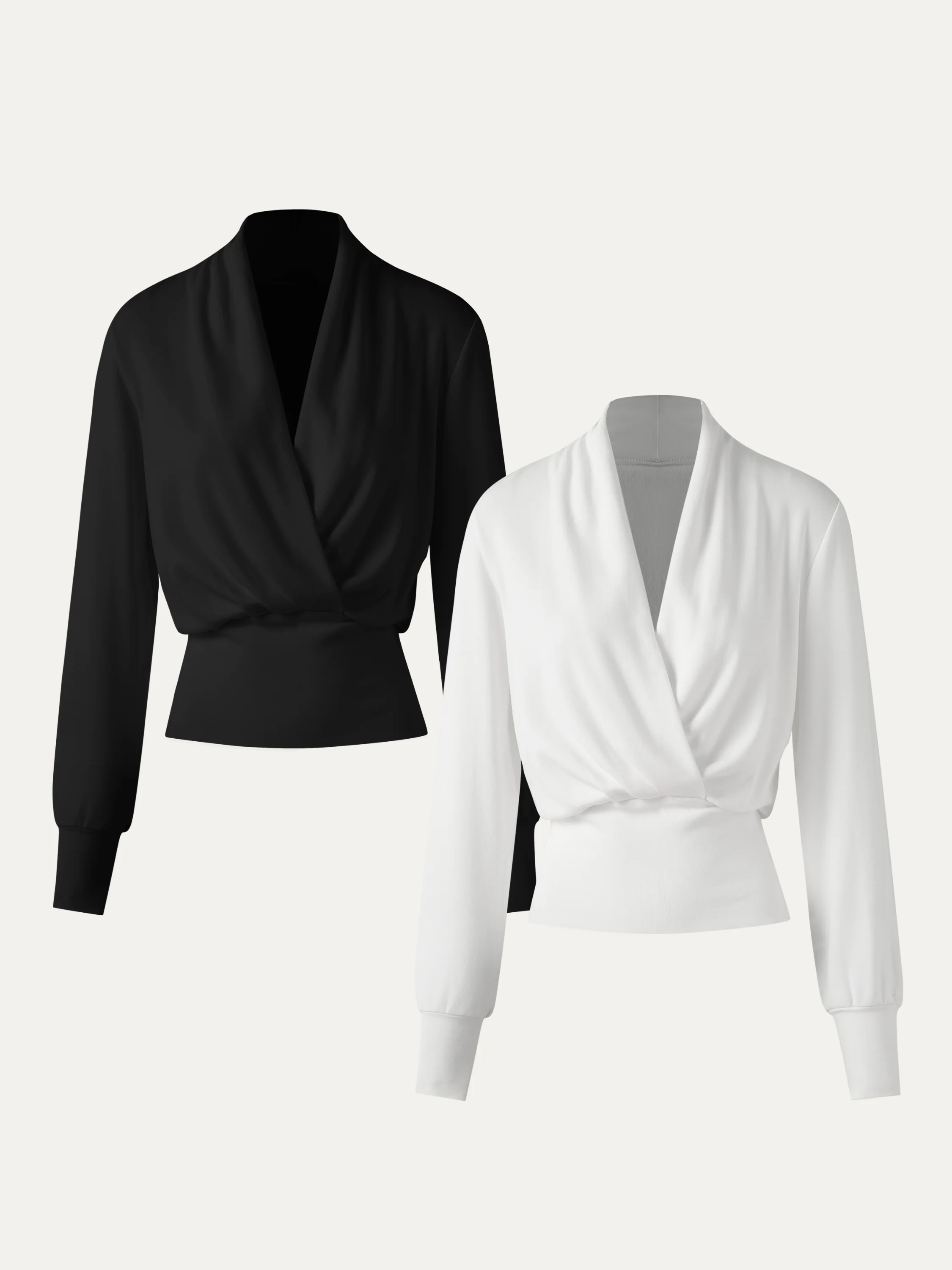 Surplice Tuckable Top