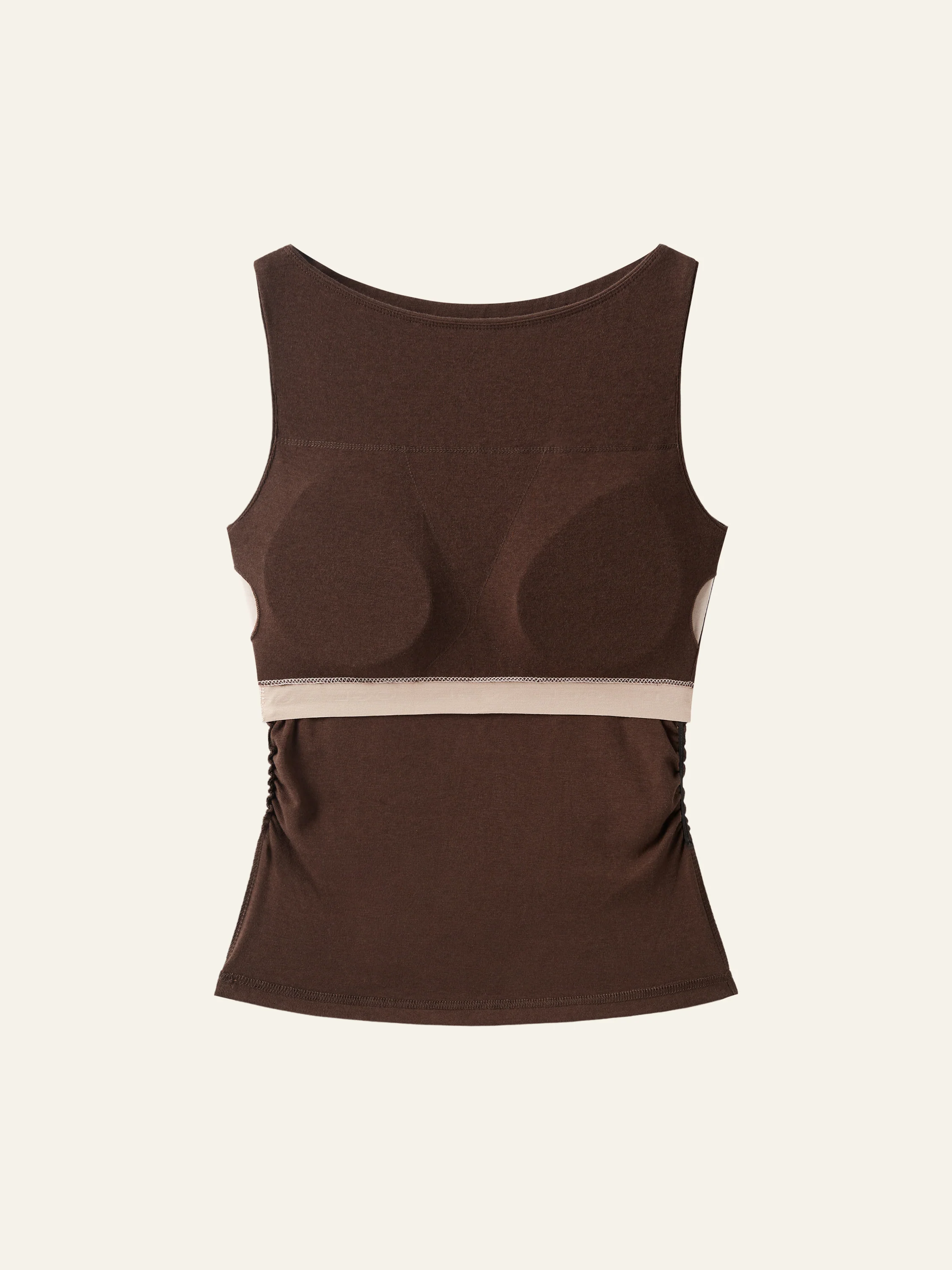 Boat Neck Sports Tank Top