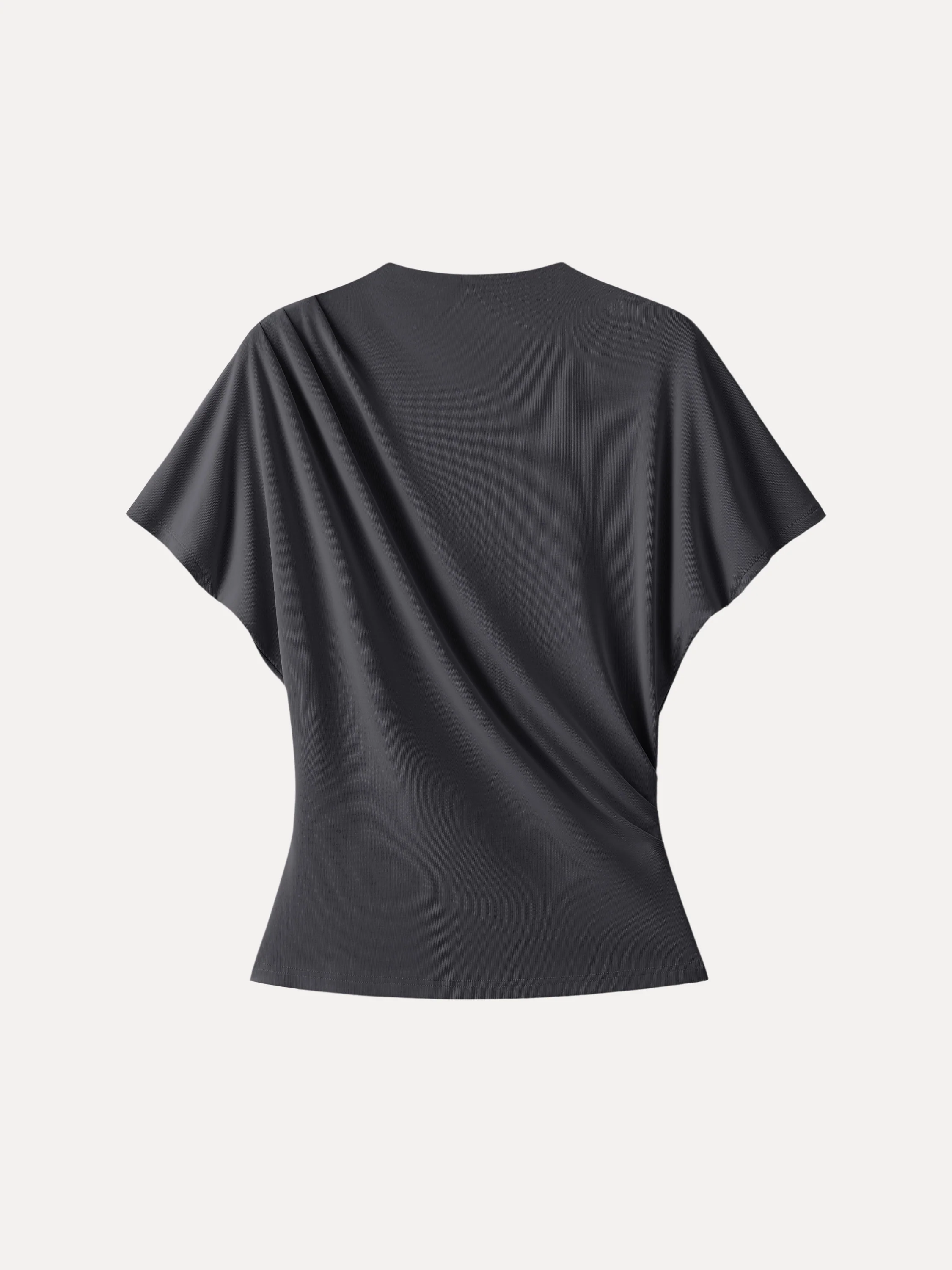 Mockneck Tucked Waist Define Top