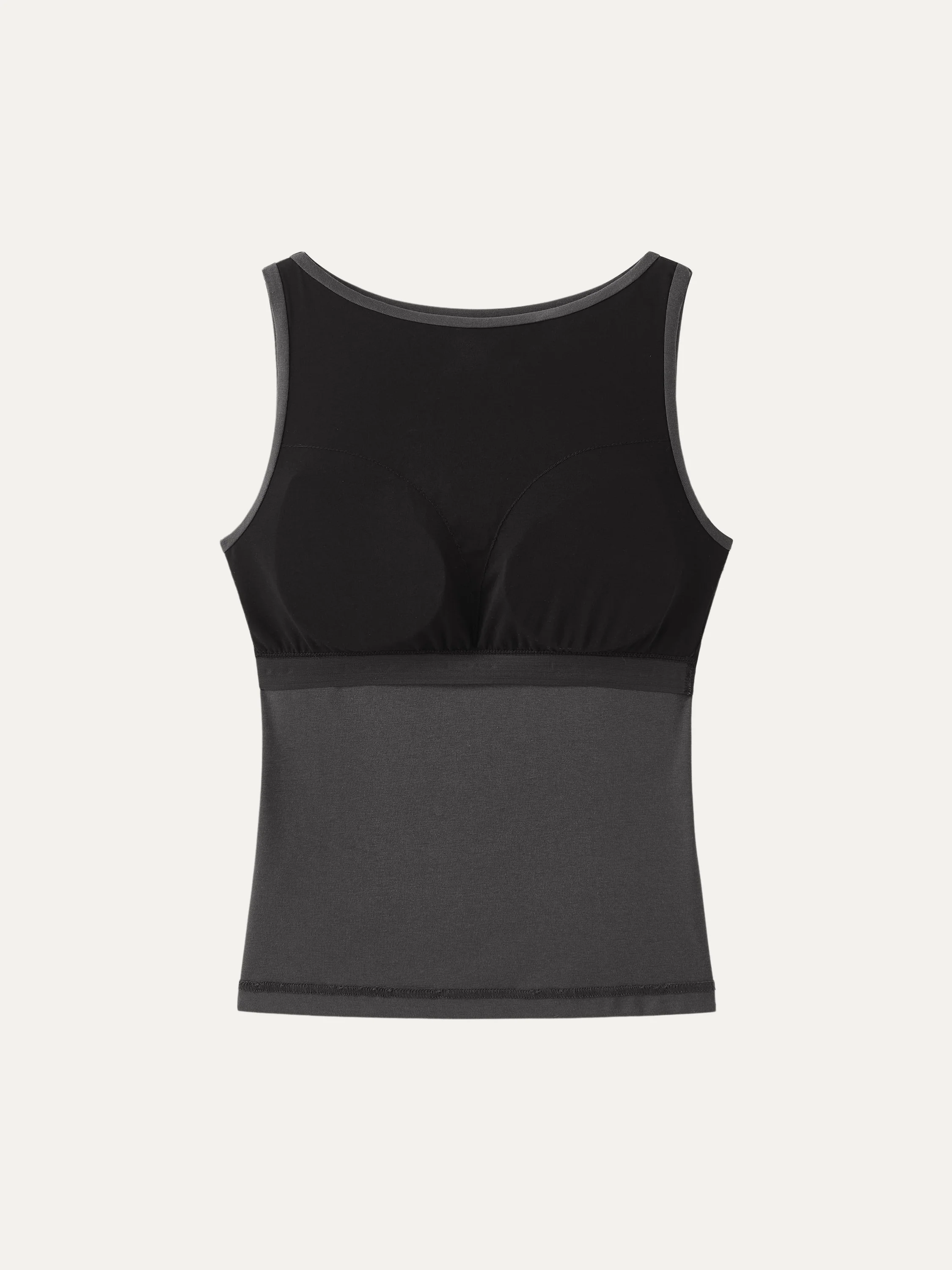 Soft Boatneck Breathable Bra Tank