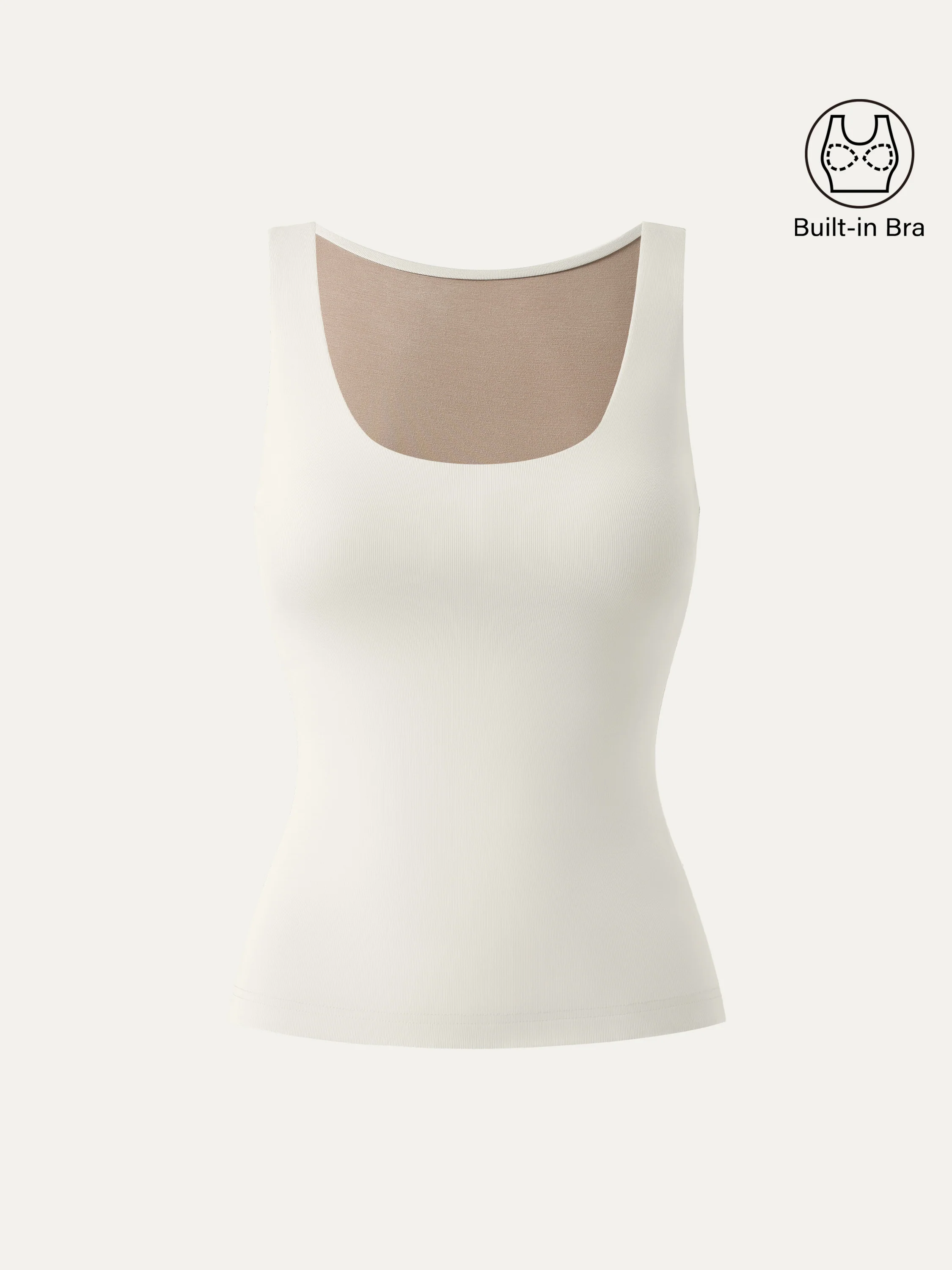 U-neck Breathable Bra Tank