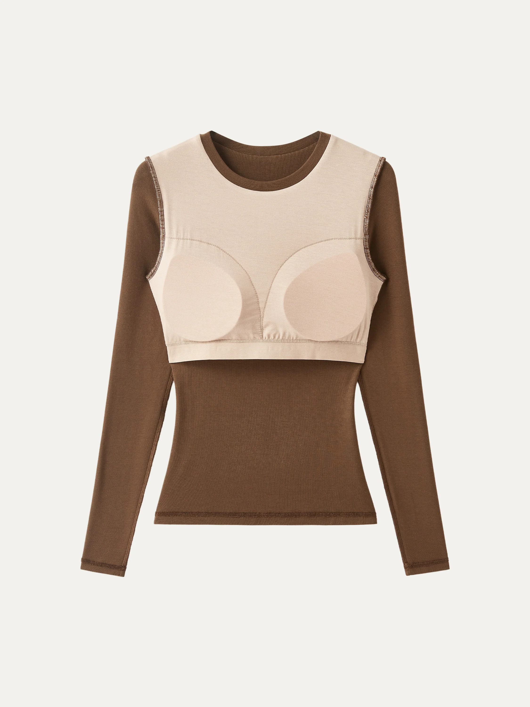 Crewneck Long Sleeve New Airy Brami