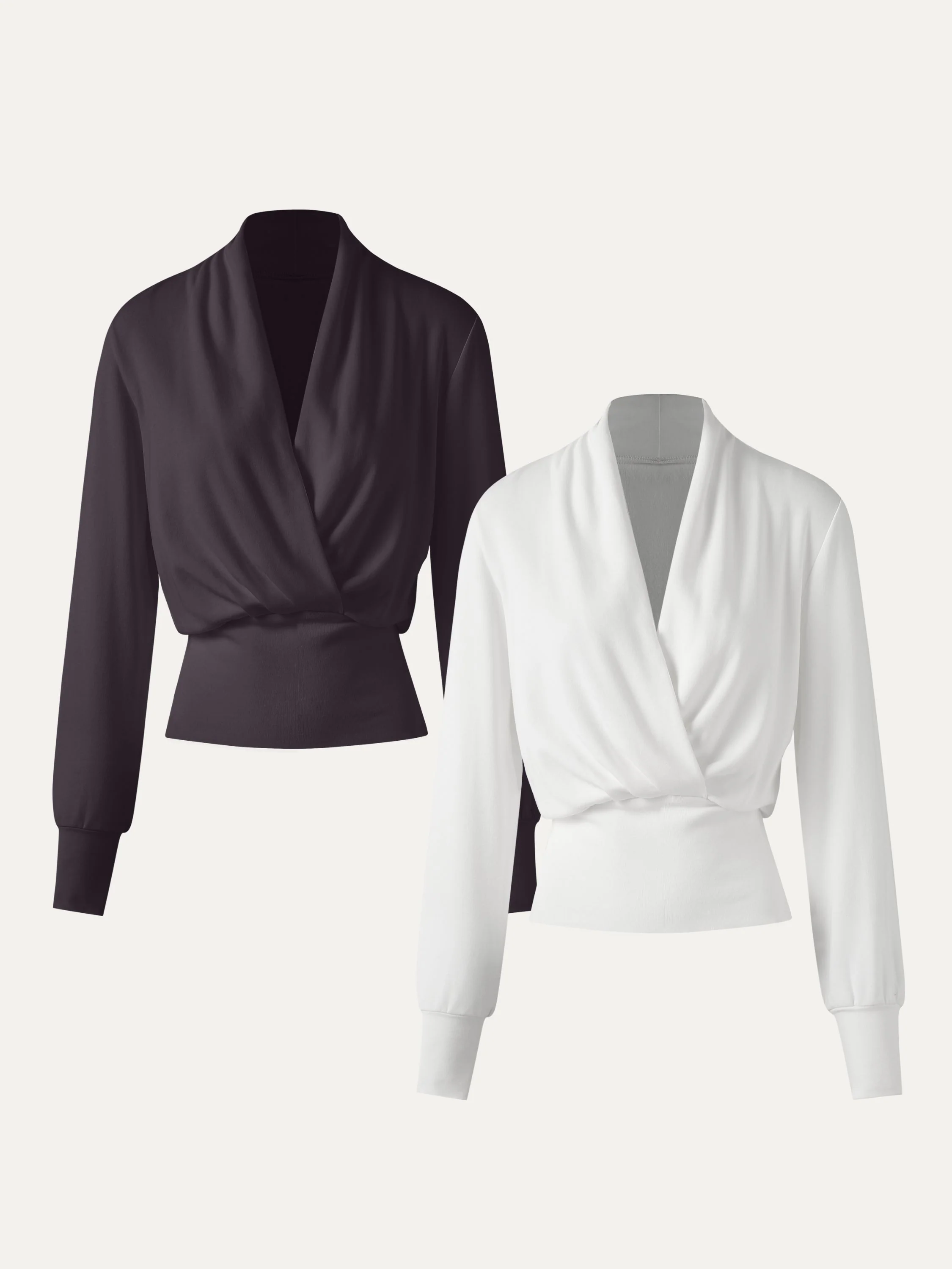 Surplice Tuckable Top