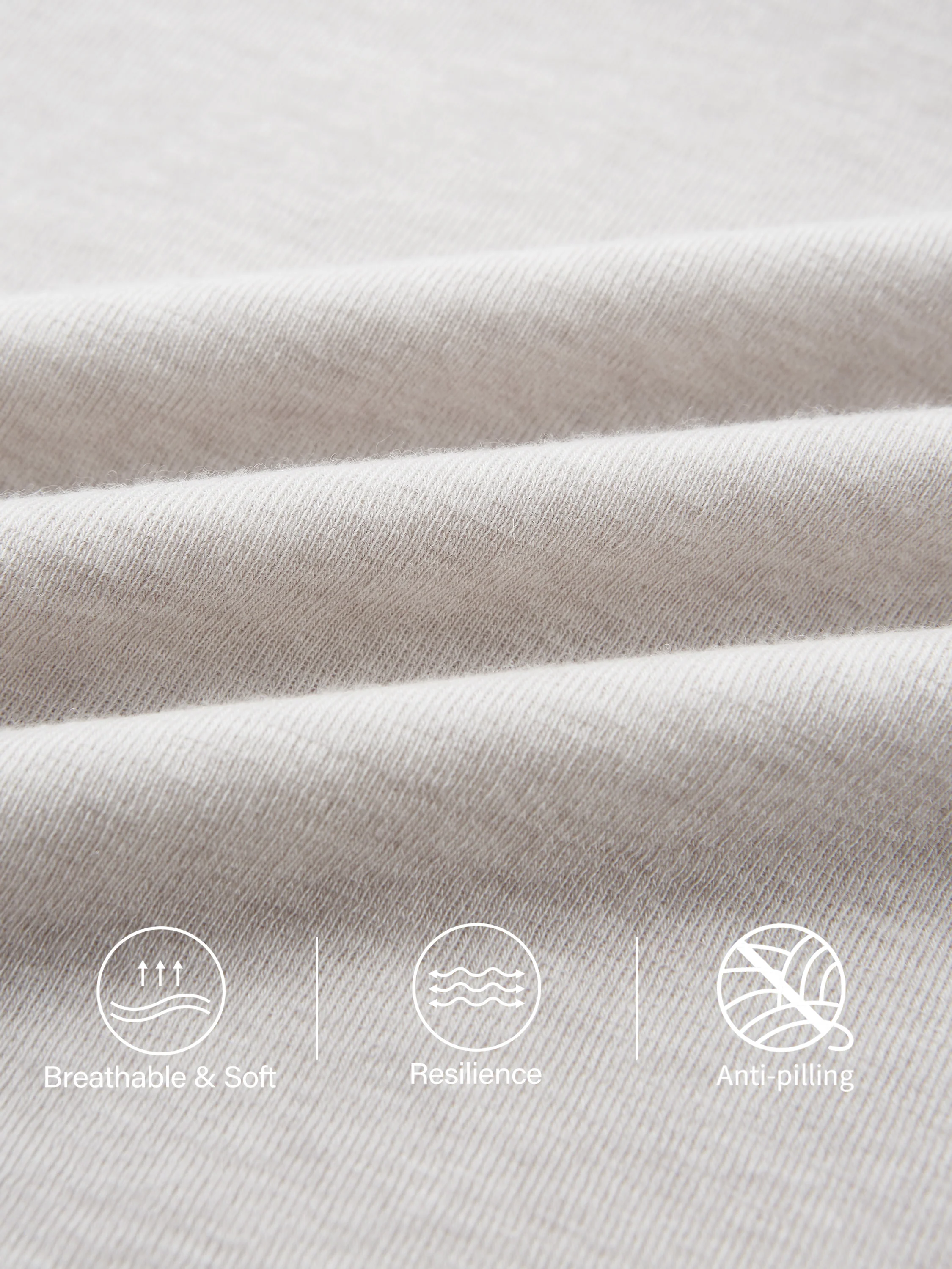 2Pcs Set Lyocell Cashmere Boatneck Elbow Length Sleeve Brami