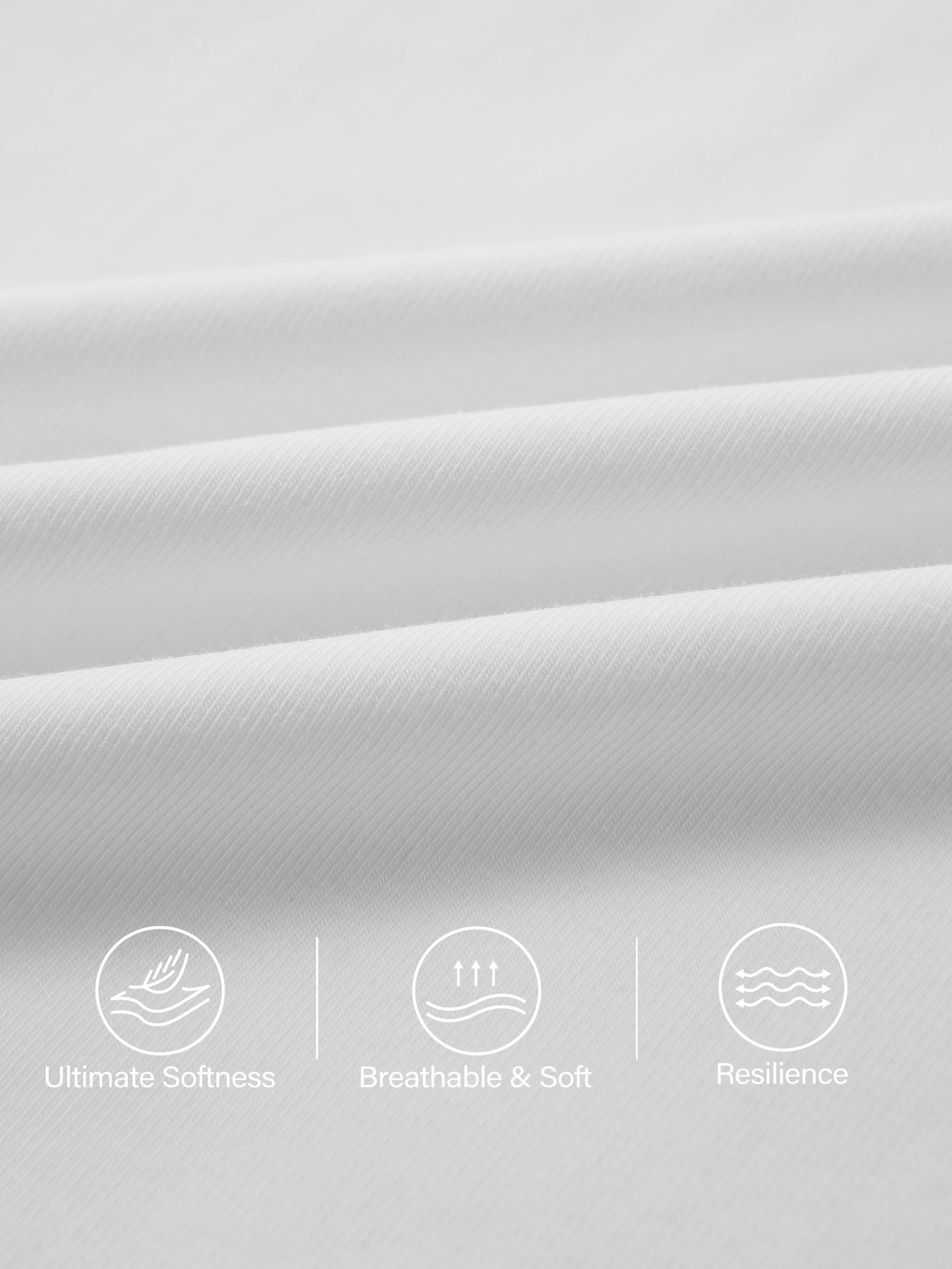 Stretch Cotton Polo Neck Fit-and-flare Midi Brami Dress with Pockets