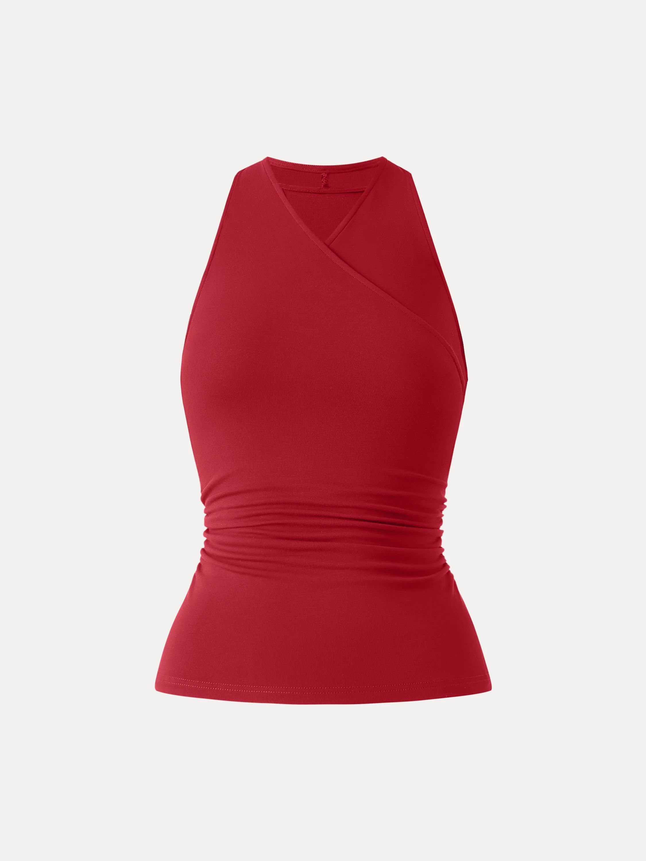 Ultra-soft Wrap Sleeveless Top
